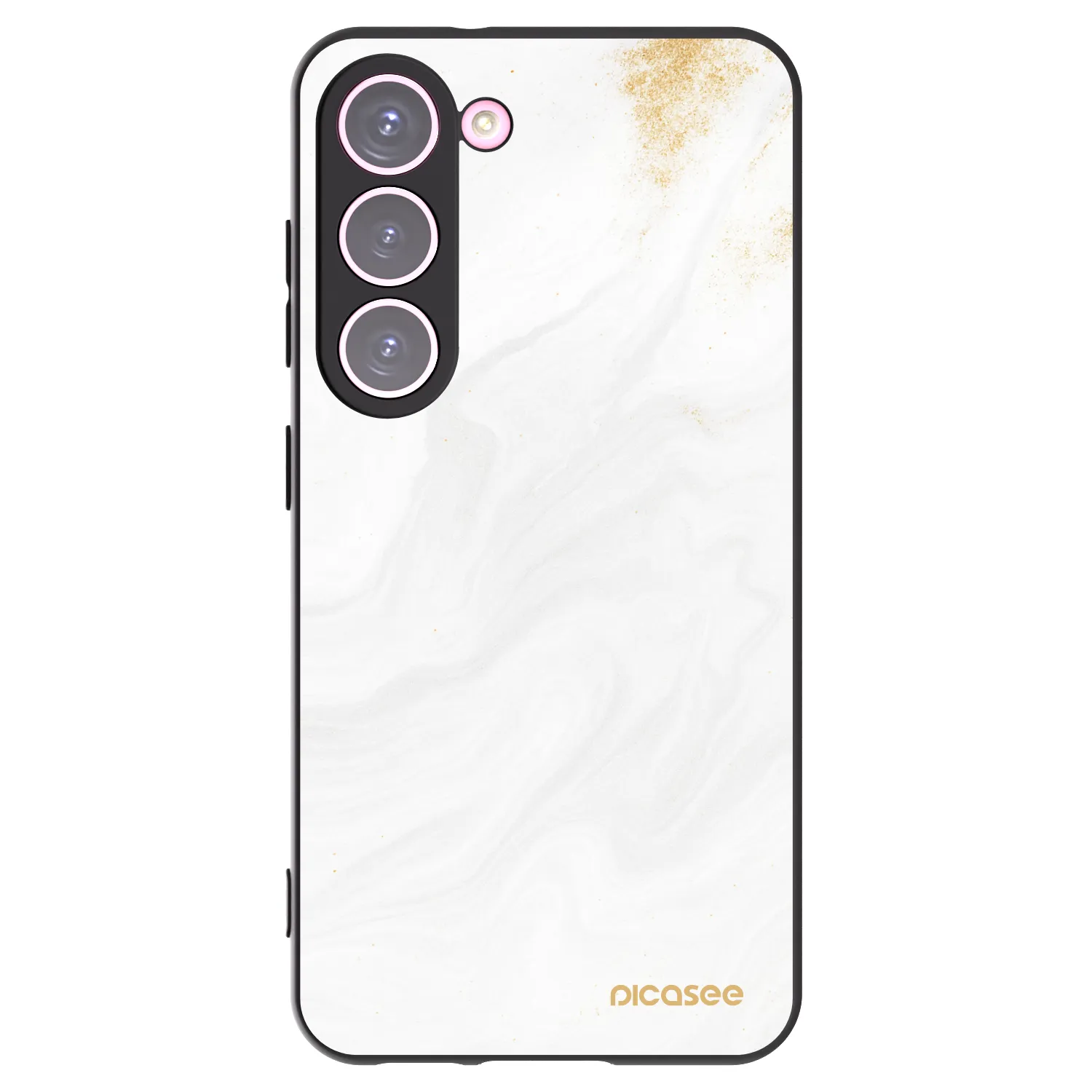 Picasee silikónový čierny obal pre Samsung Galaxy S23 5G - White