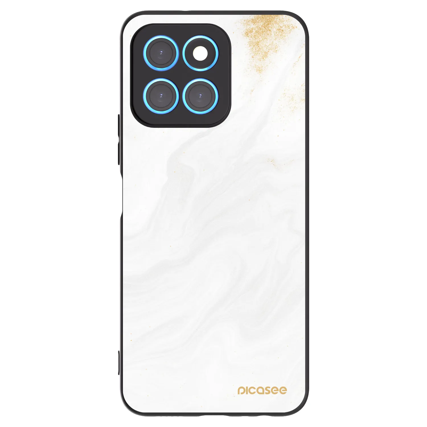 Picasee silikónový čierny obal pre Honor X6 - White