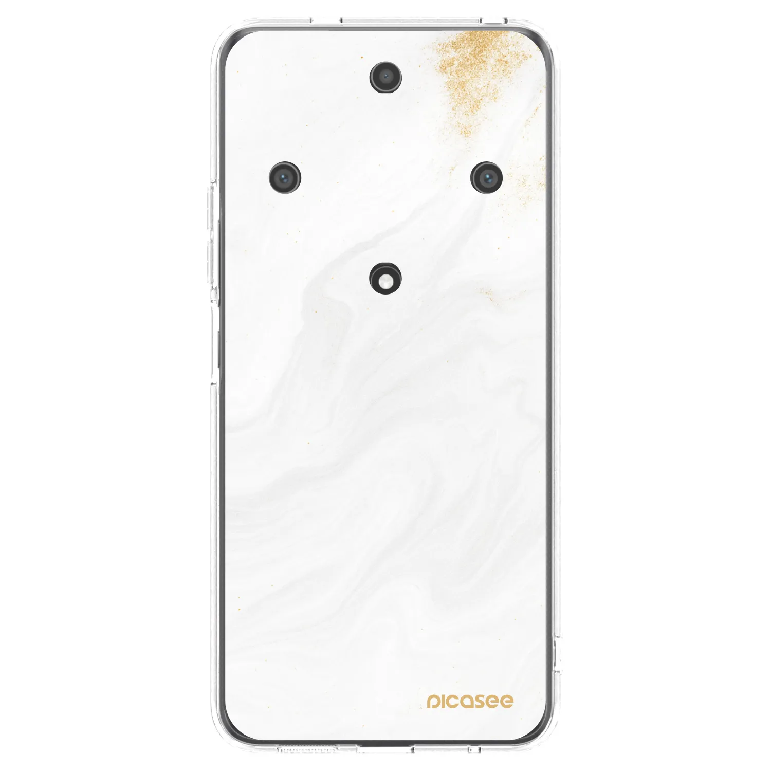 Picasee silikónový prehľadný obal pre Honor Magic5 Lite 5G - White
