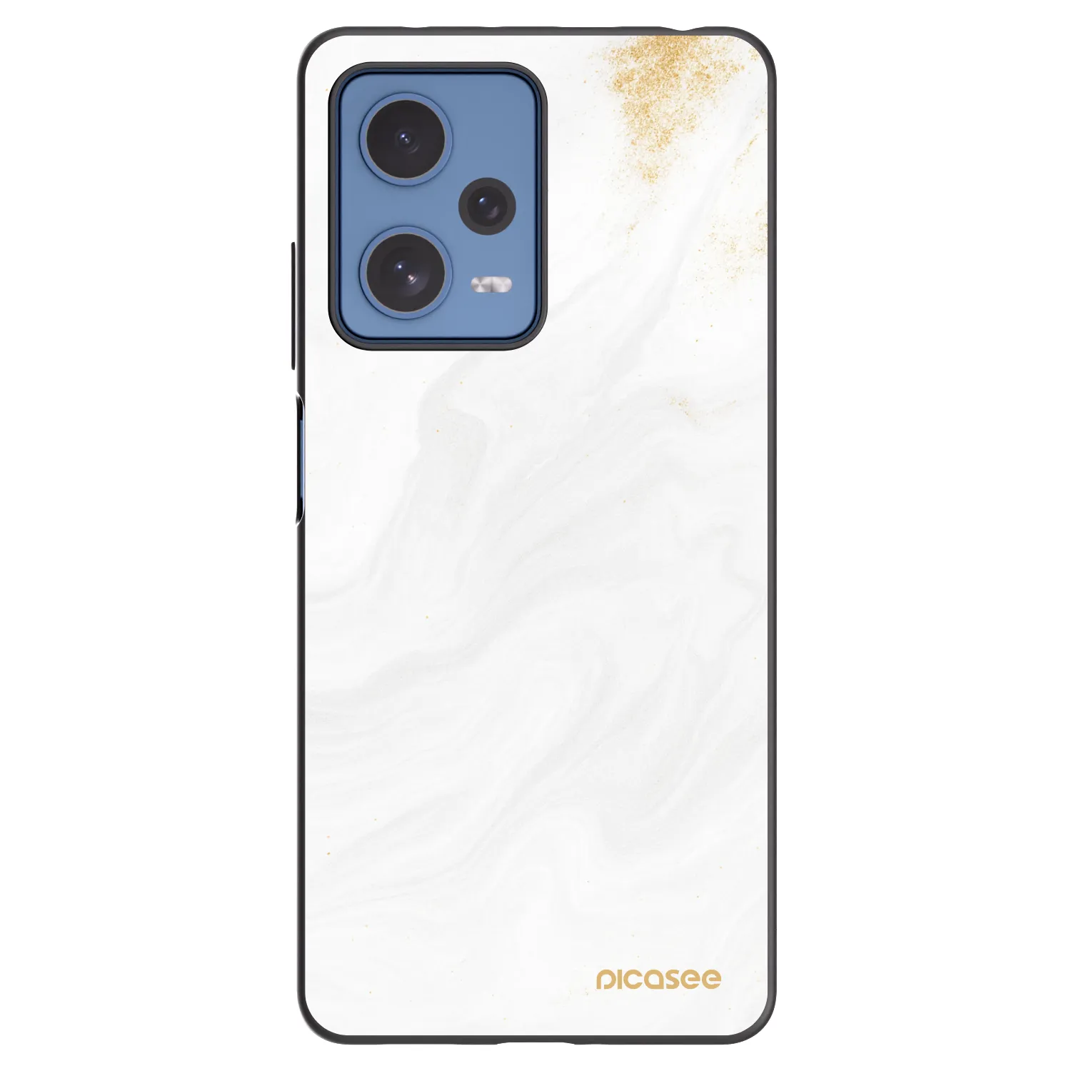Picasee silikónový čierny obal pre Xiaomi Redmi Note 12 Pro 5G - White