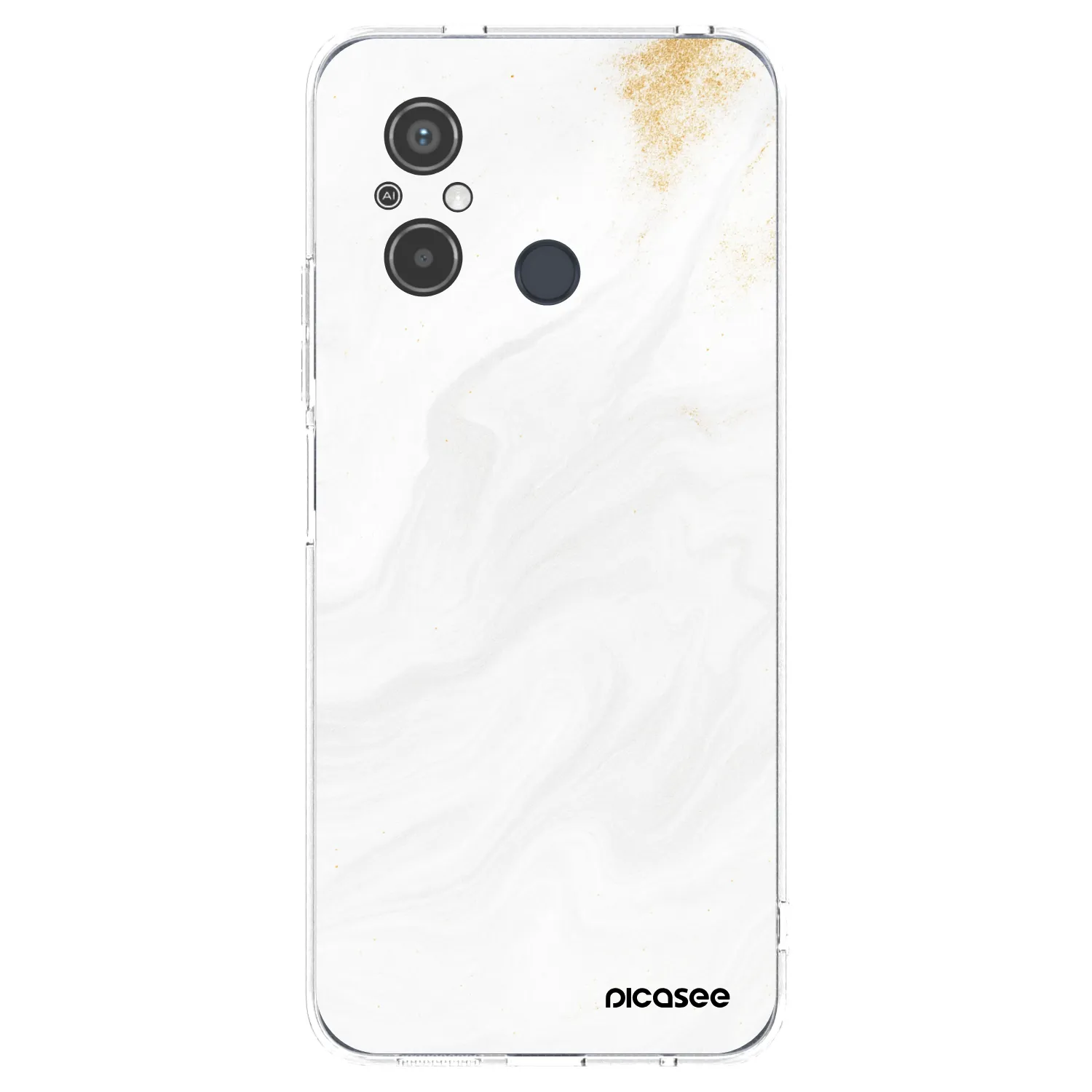 Picasee silikónový prehľadný obal pre Xiaomi Redmi 12C - White