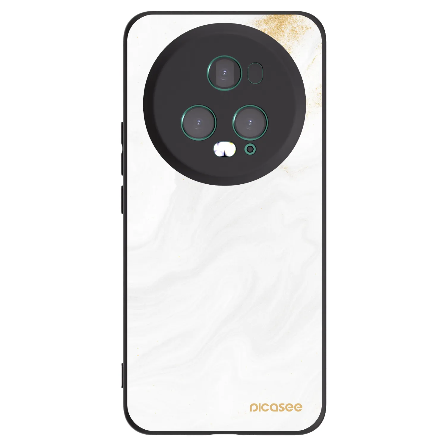Picasee silikónový čierny obal pre Honor Magic5 Pro - White