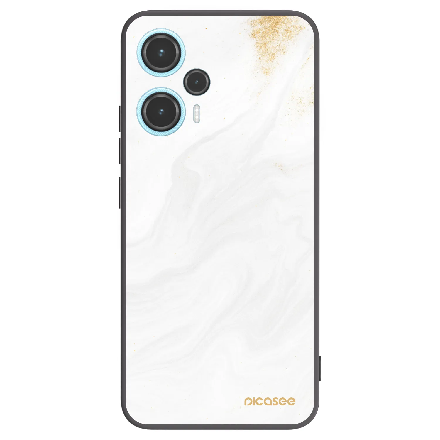 Picasee silikónový čierny obal pre Xiaomi Poco F5 - White