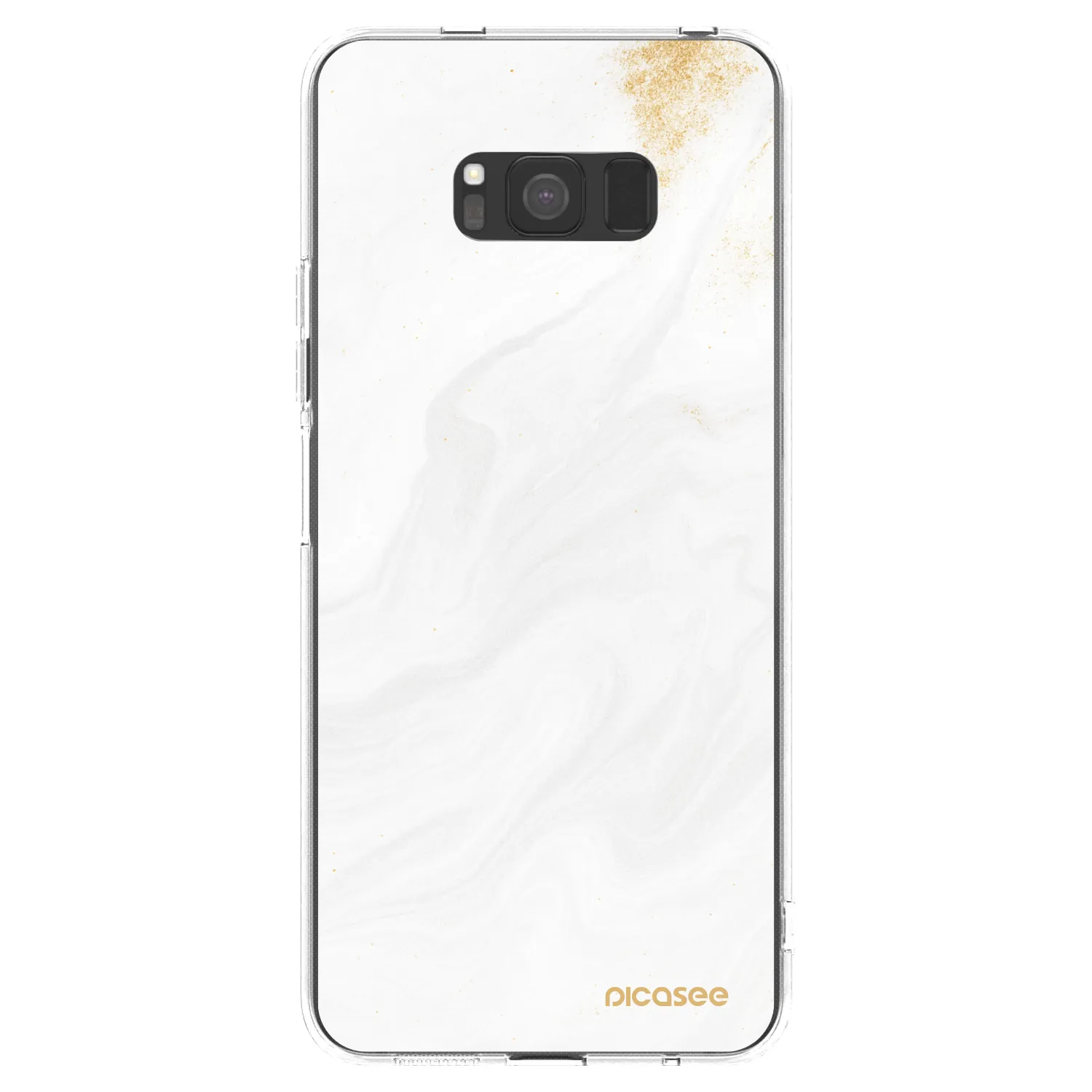 Picasee silikónový prehľadný obal pre Samsung Galaxy S8 G950F - White