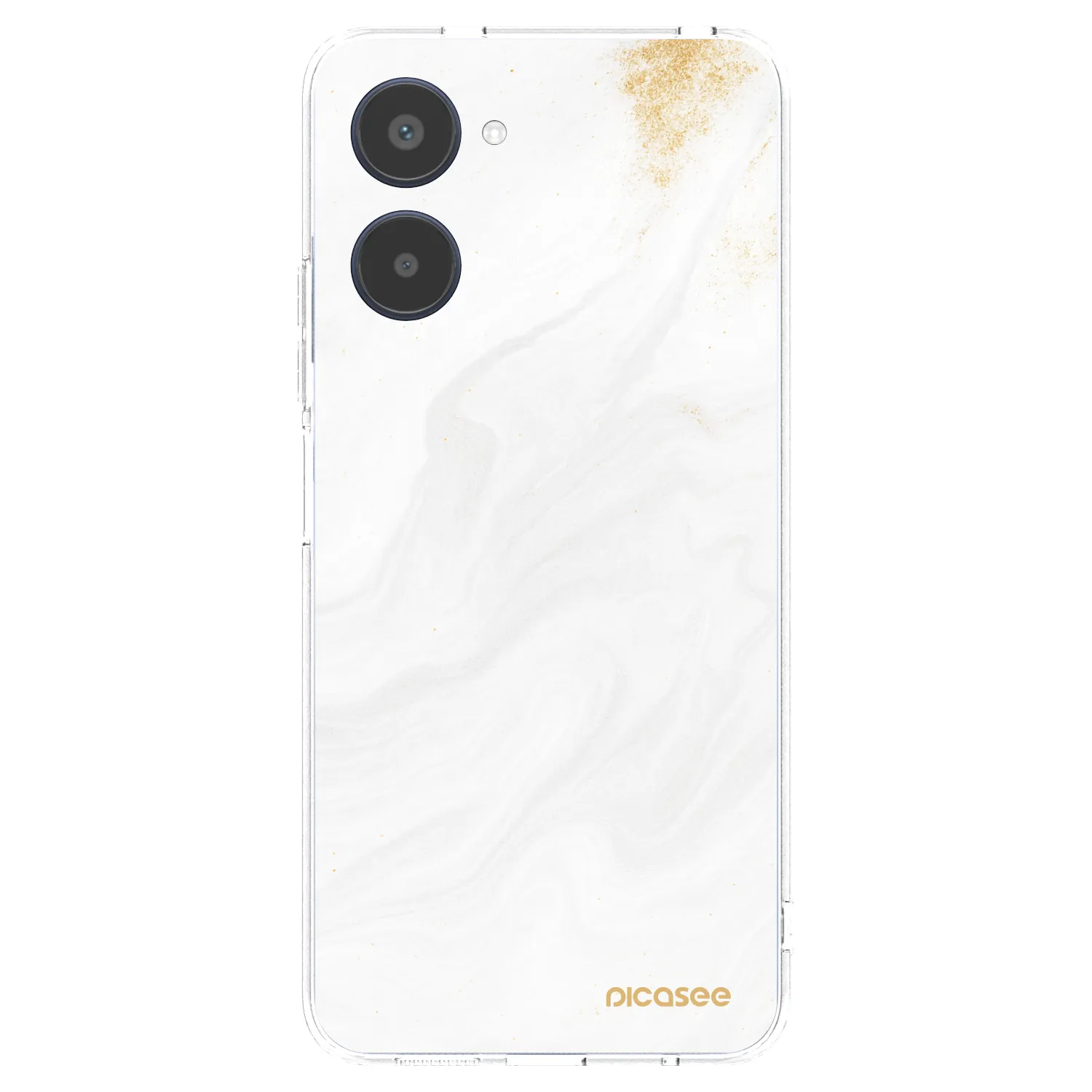 Picasee silikónový prehľadný obal pre Realme 10 4G - White