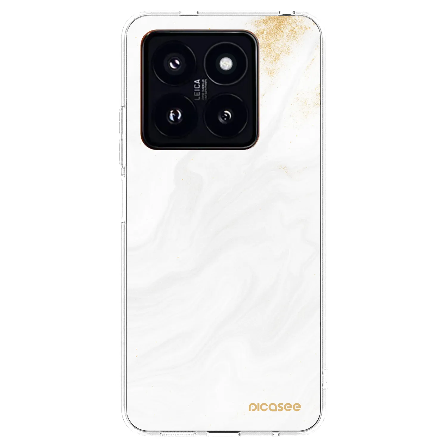Picasee silikónový prehľadný obal pre Xiaomi 14 Pro - White