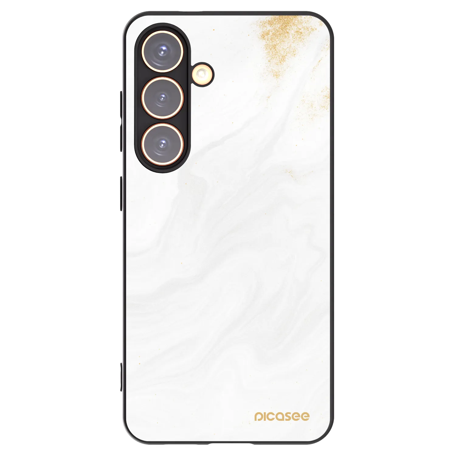 Picasee silikónový čierny obal pre Samsung Galaxy S24 S921B 5G - White