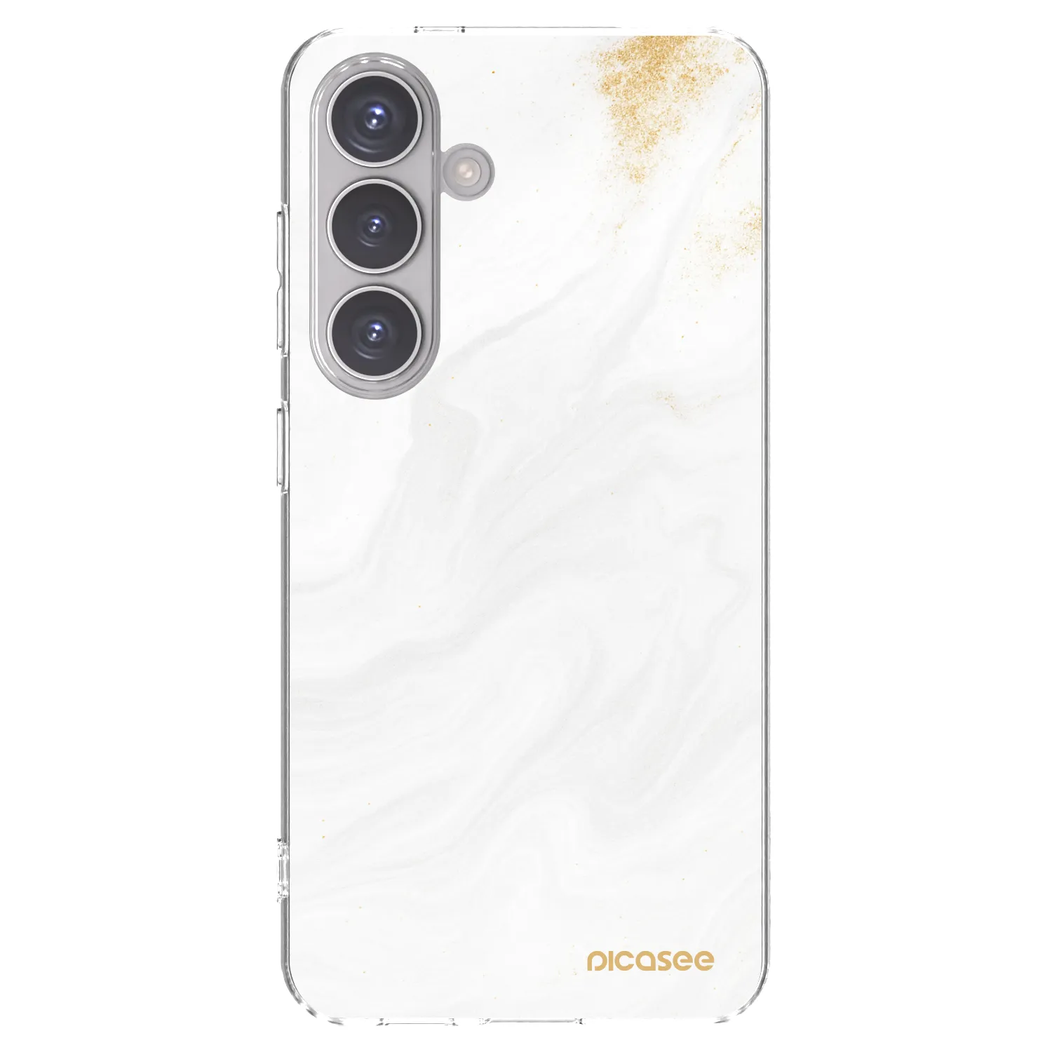 Picasee silikónový prehľadný obal pre Samsung Galaxy S24 S921B 5G - White