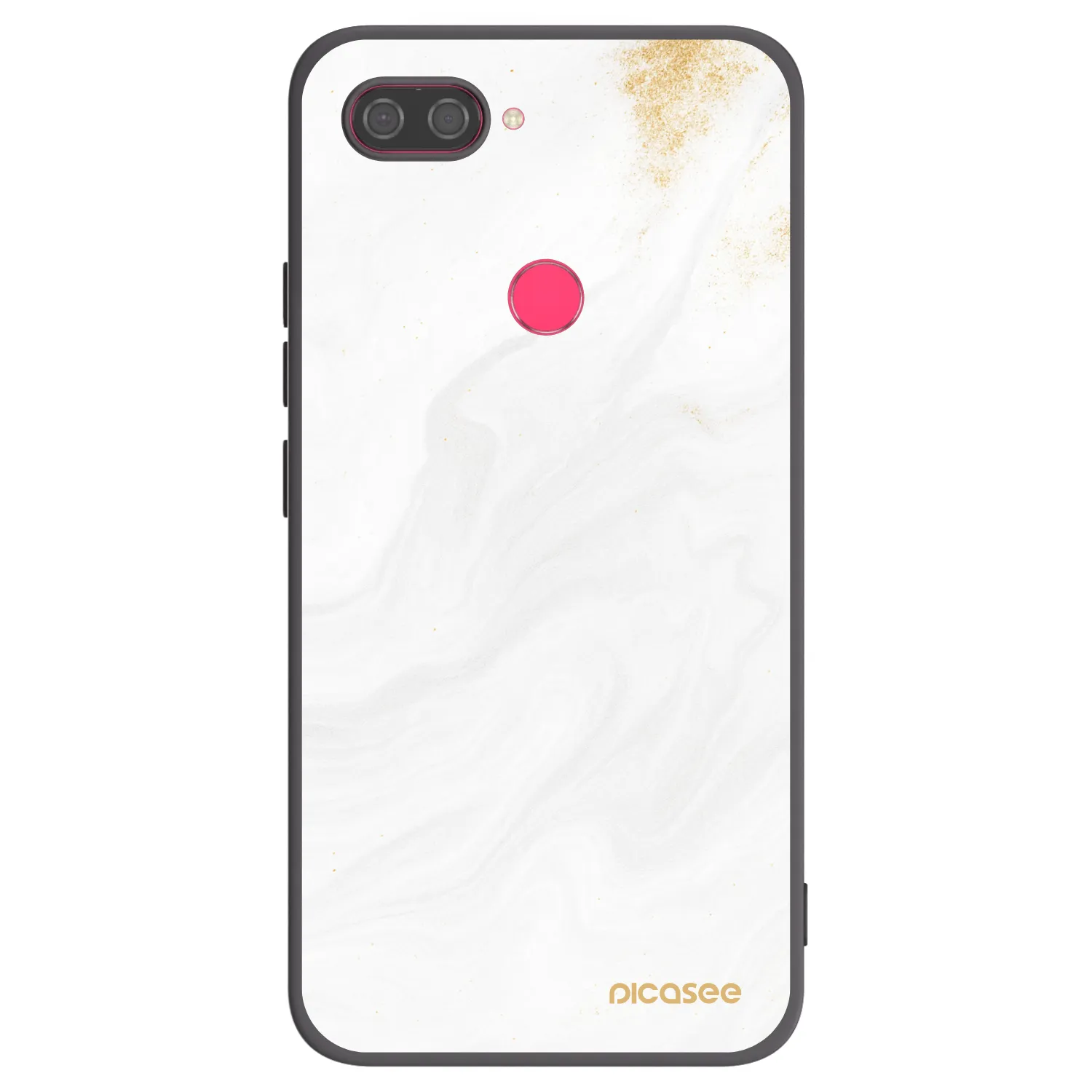 Picasee silikónový čierny obal pre Xiaomi Mi 8 Lite - White