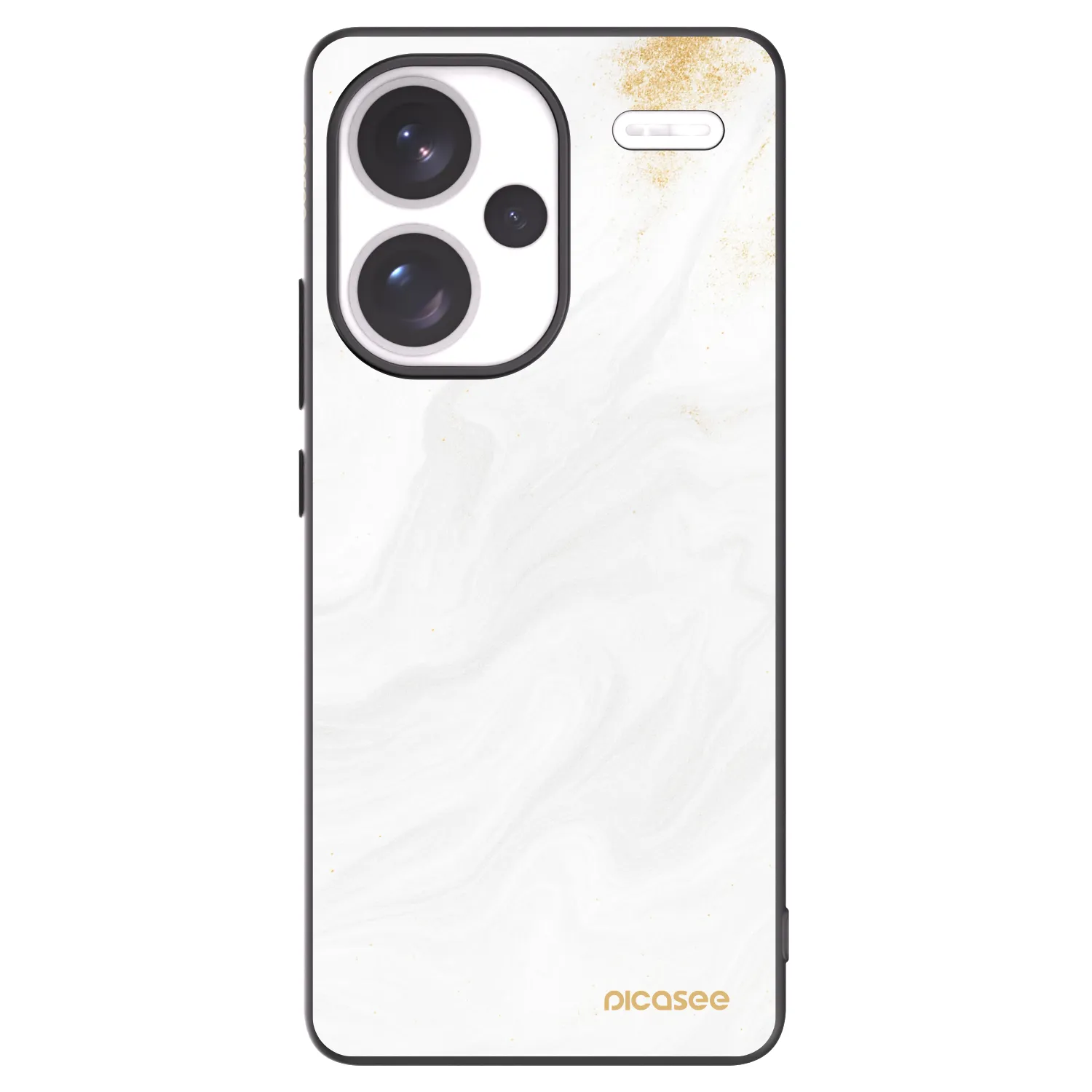 Picasee silikónový čierny obal pre Xiaomi Redmi Note 13 Pro+ 5G - White