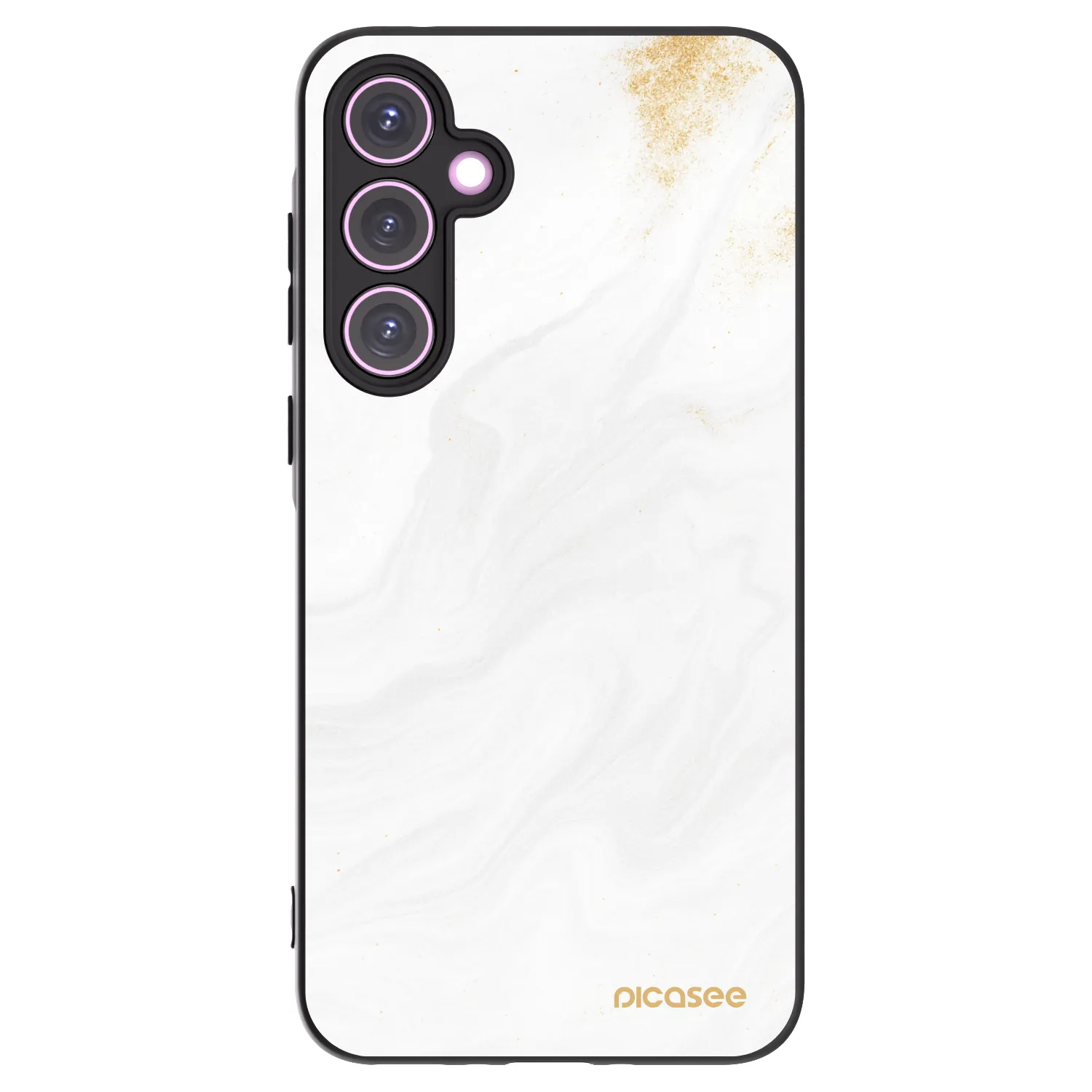 Picasee silikónový čierny obal pre Samsung Galaxy A35 5G A356B - White