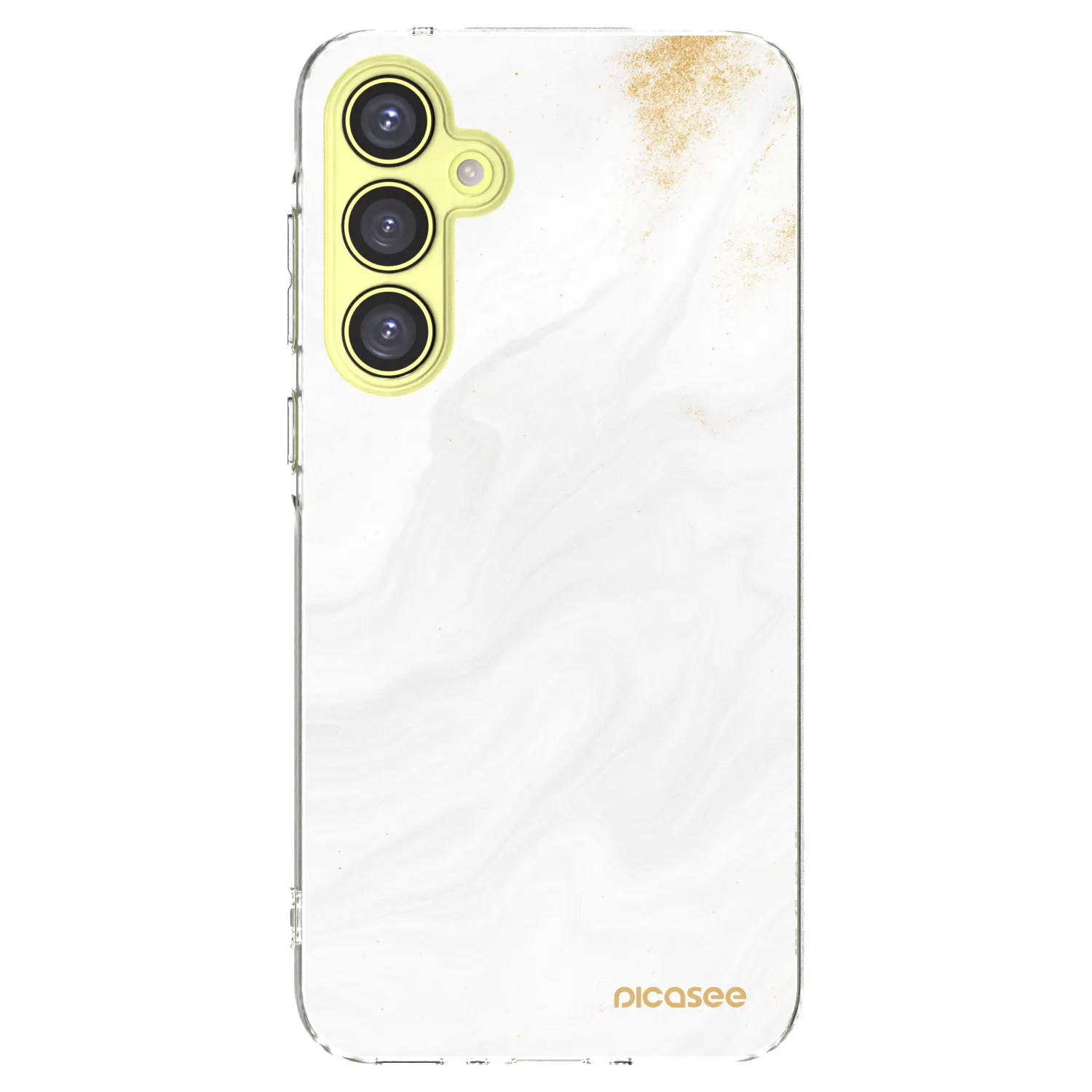 Picasee silikónový prehľadný obal pre Samsung Galaxy A35 5G A356B - White