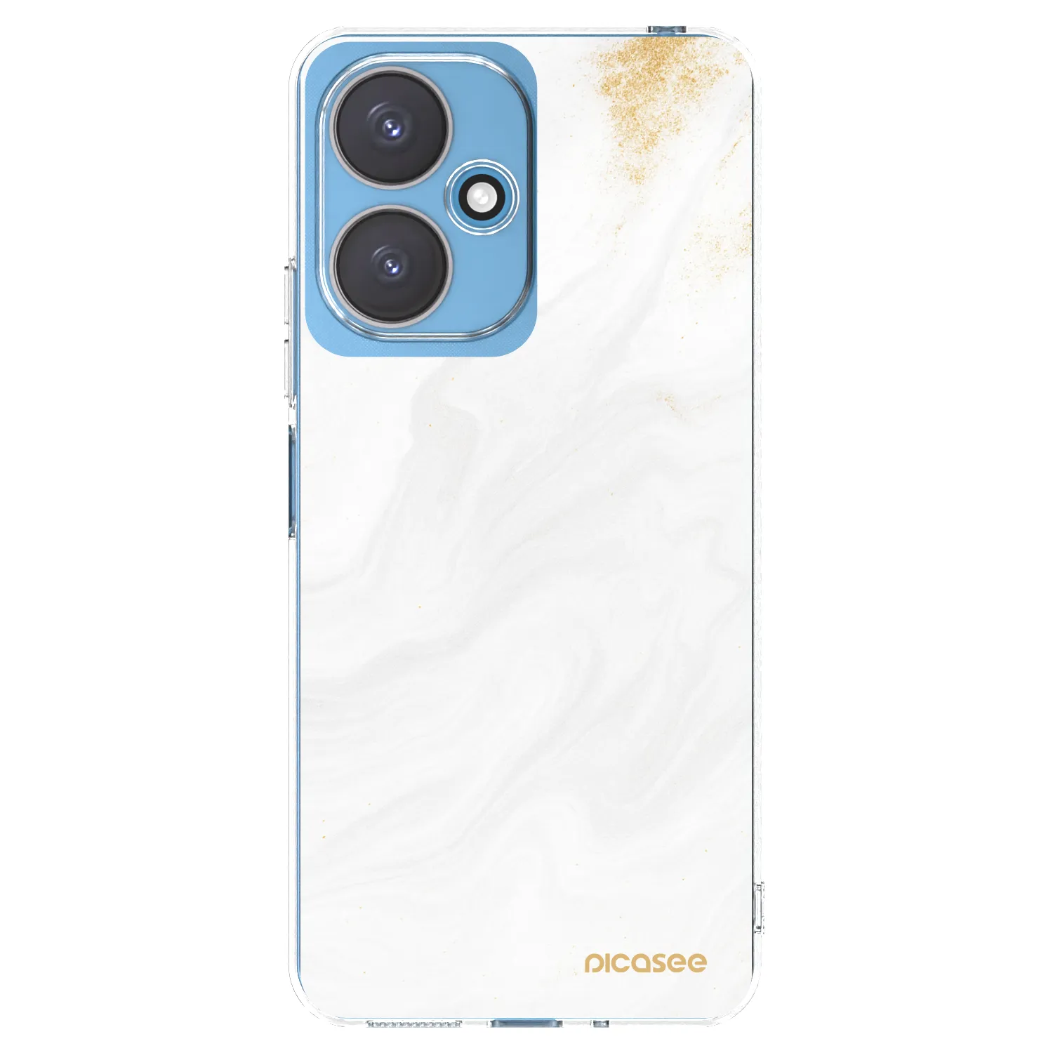 Picasee silikónový prehľadný obal pre Xiaomi Redmi 13C 5G - White
