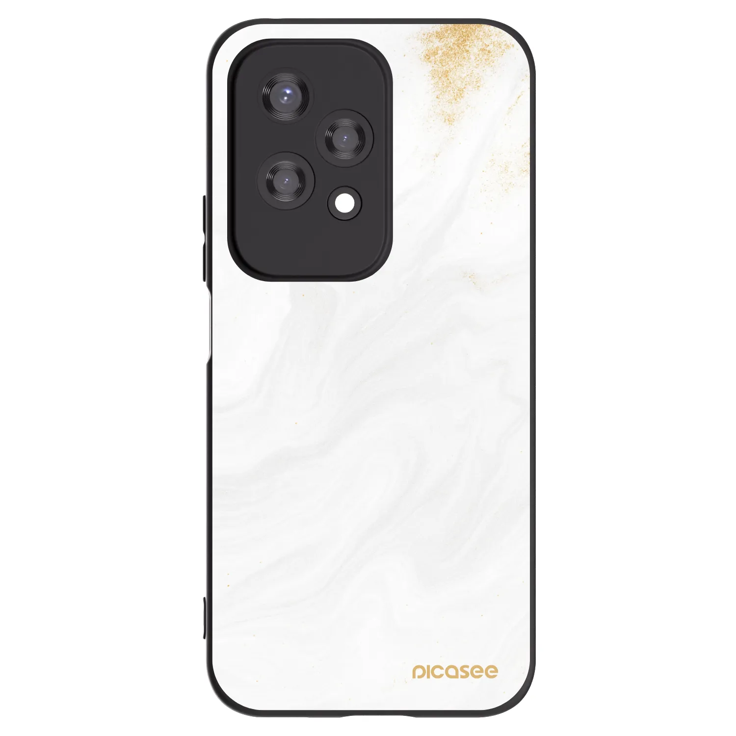 Silikónový čierny obal pre Honor 200 Lite - White