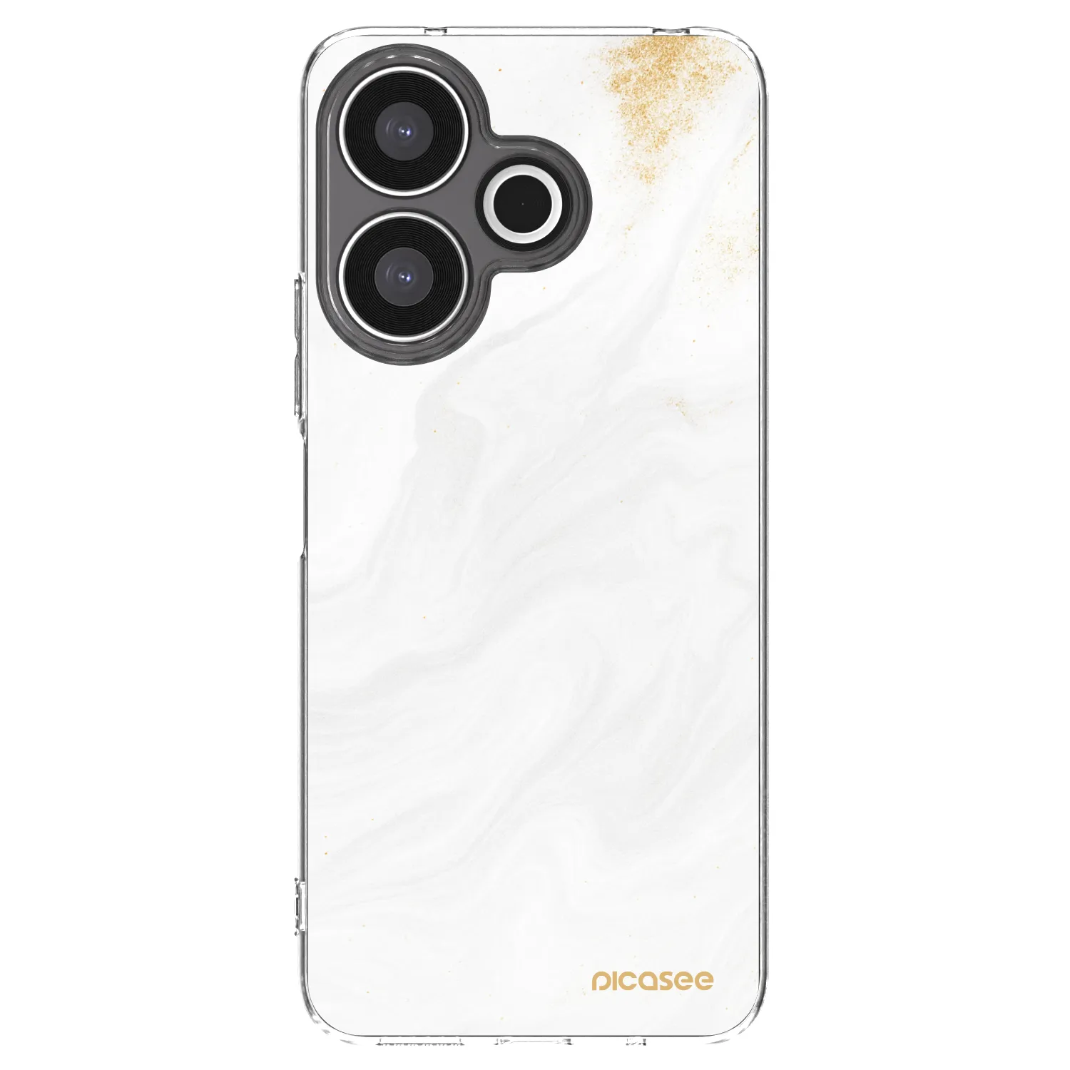 Picasee silikónový prehľadný obal pre Xiaomi Redmi 13 4G - White