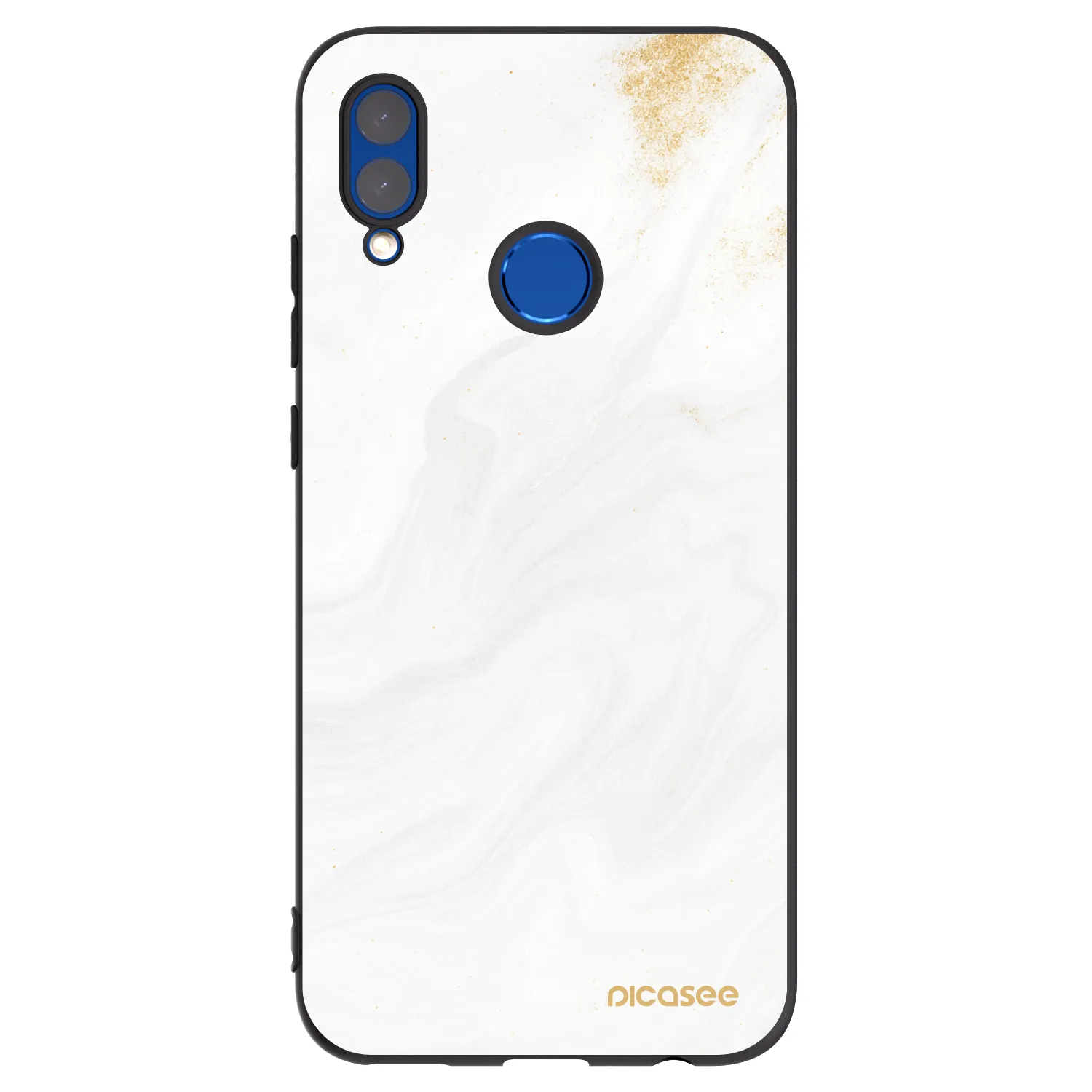 Picasee silikónový čierny obal pre Huawei P Smart 2019 - White