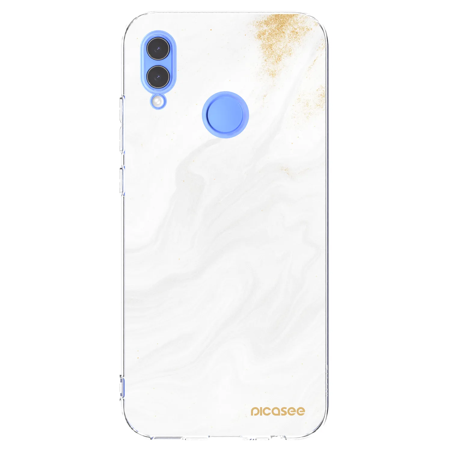 Picasee silikónový prehľadný obal pre Honor 10 Lite - White