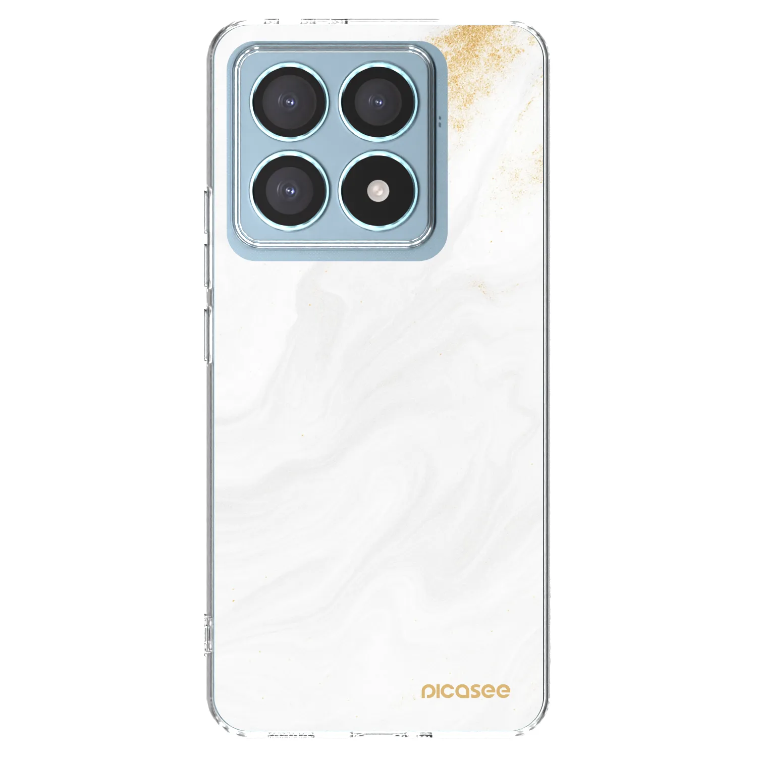 Silikónový prehľadný obal pre Xiaomi 14T Pro - White