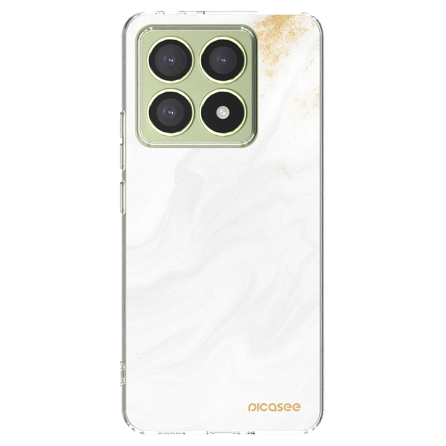 Picasee silikónový prehľadný obal pre Xiaomi 14T - White