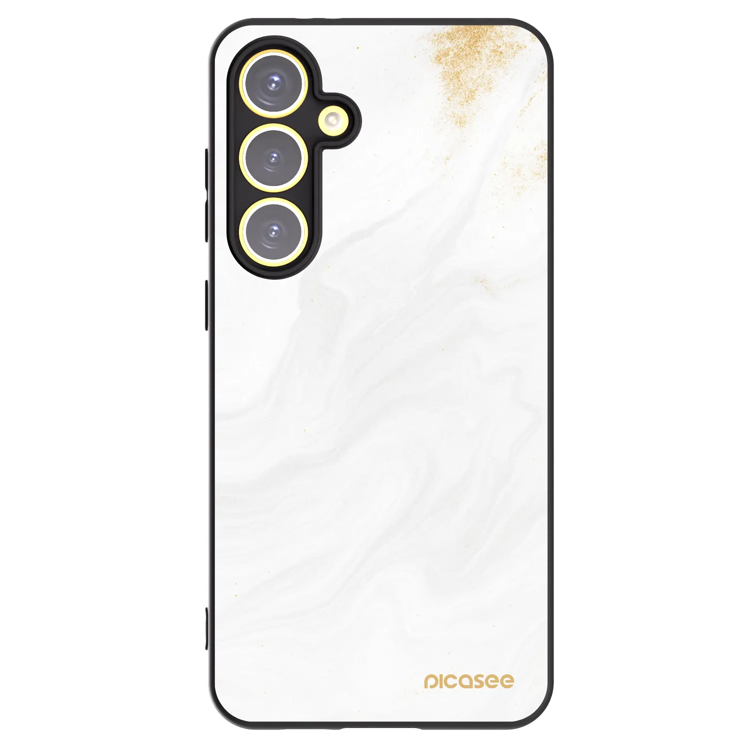 Picasee silikónový čierny obal pre Samsung Galaxy S24 FE S721B - White