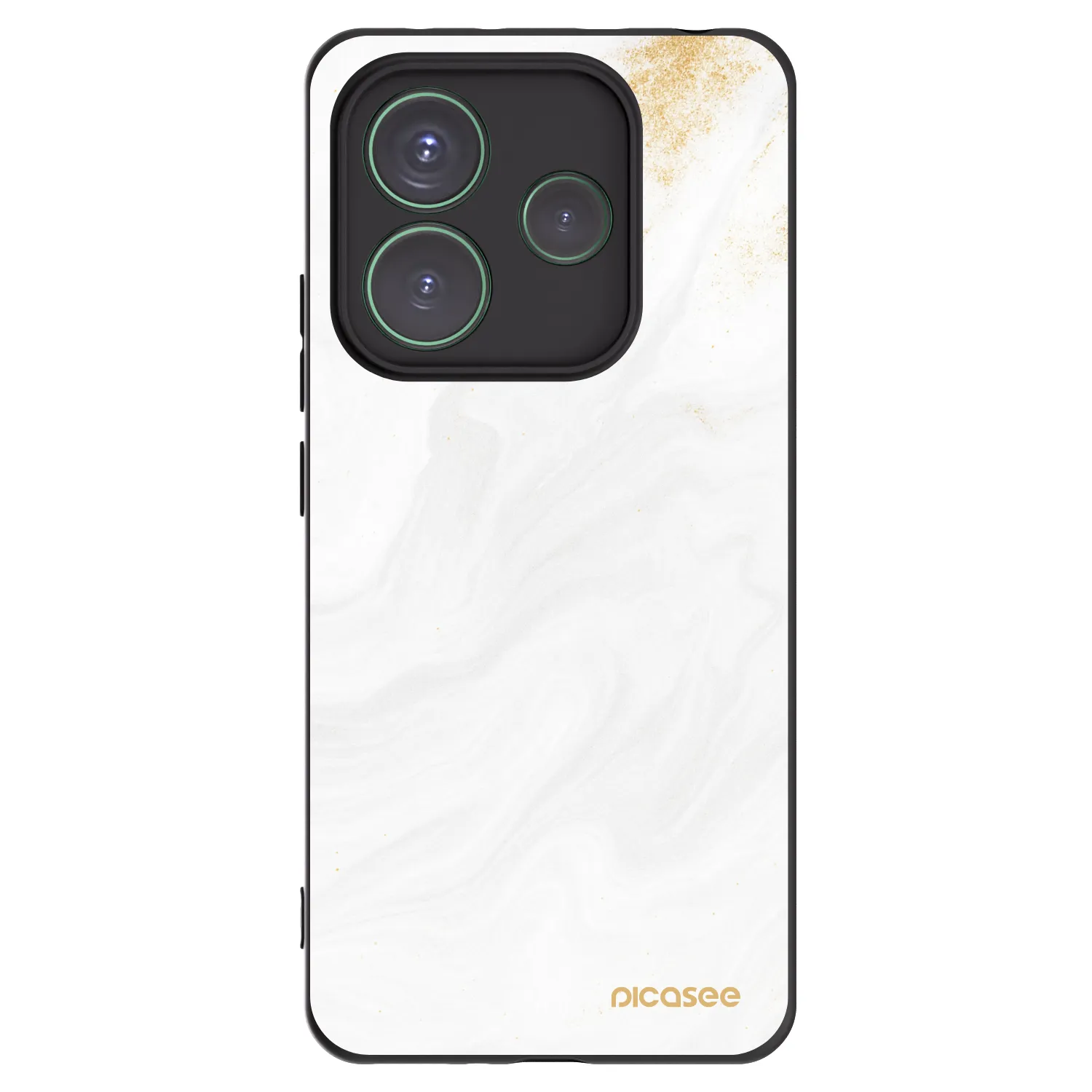 Picasee silikónový čierny obal pre Xiaomi Redmi Note 14 5G - White