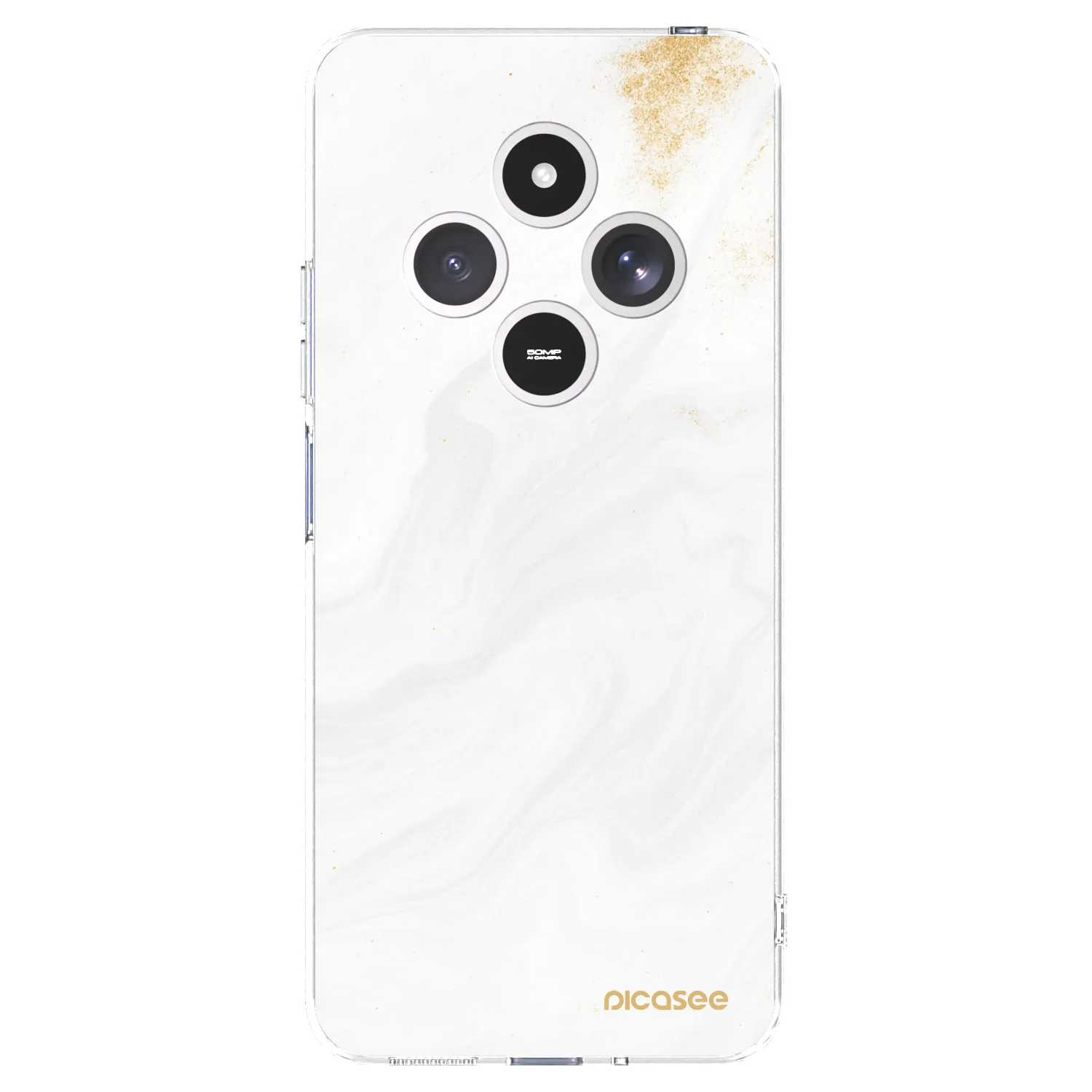 Picasee silikónový prehľadný obal pre Xiaomi Redmi 14C - White