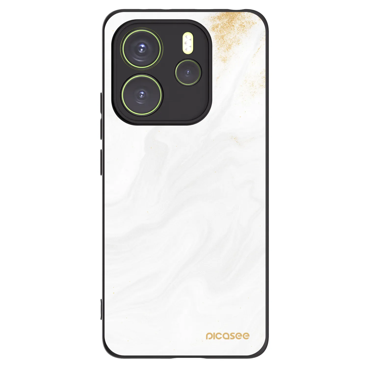 Picasee silikónový čierny obal pre Xiaomi Redmi Note 14 4G - White