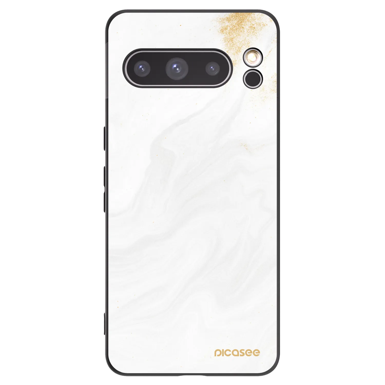 Picasee silikónový čierny obal pre Google Pixel 8 Pro - White