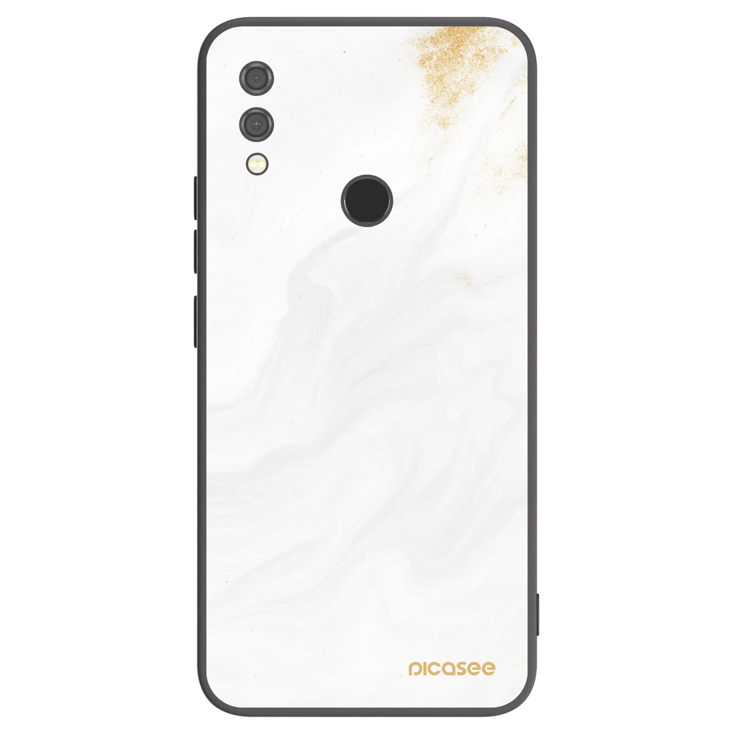 Picasee silikónový čierny obal pre Xiaomi Redmi Note 7 - White