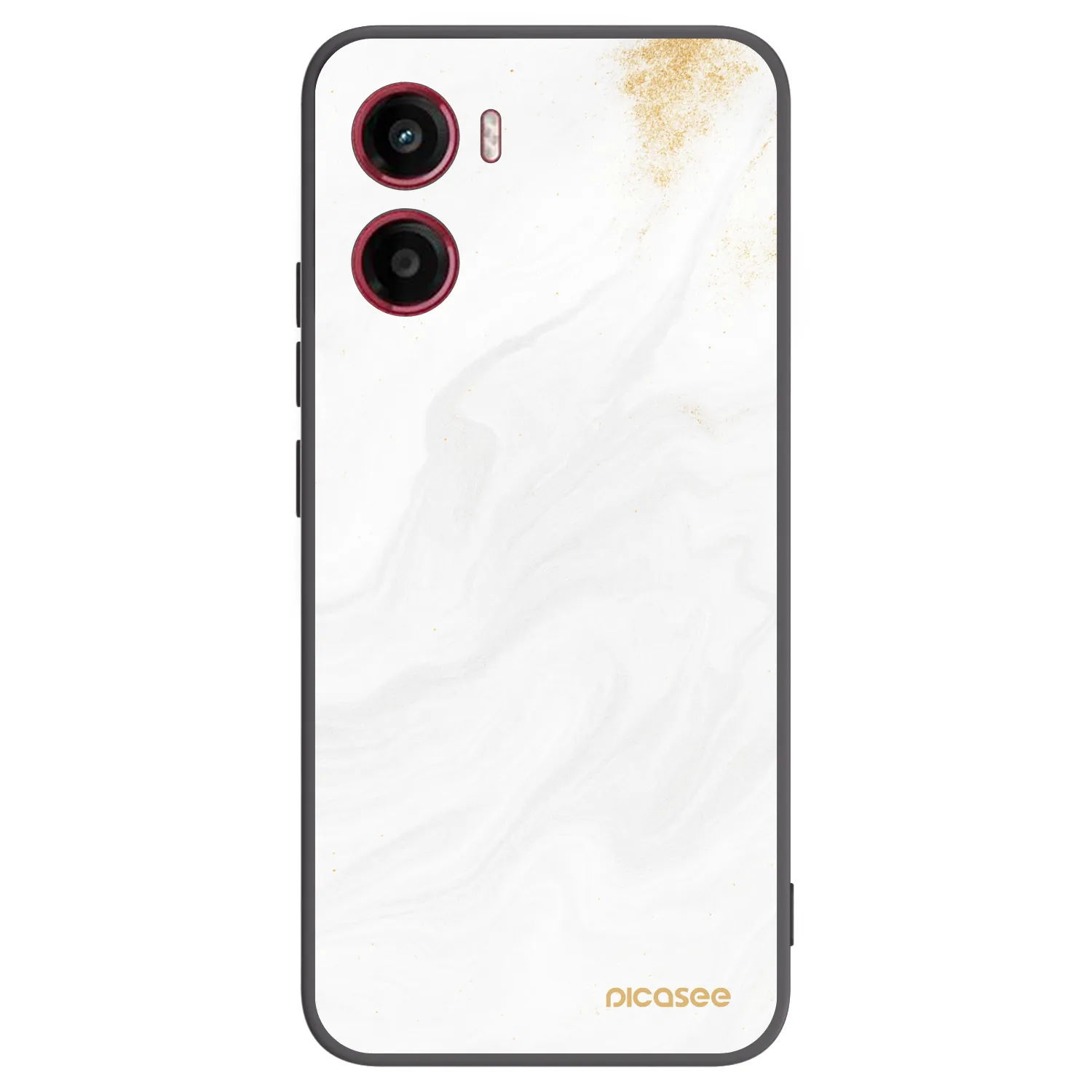 Picasee silikónový čierny obal pre Motorola Moto G05 - White