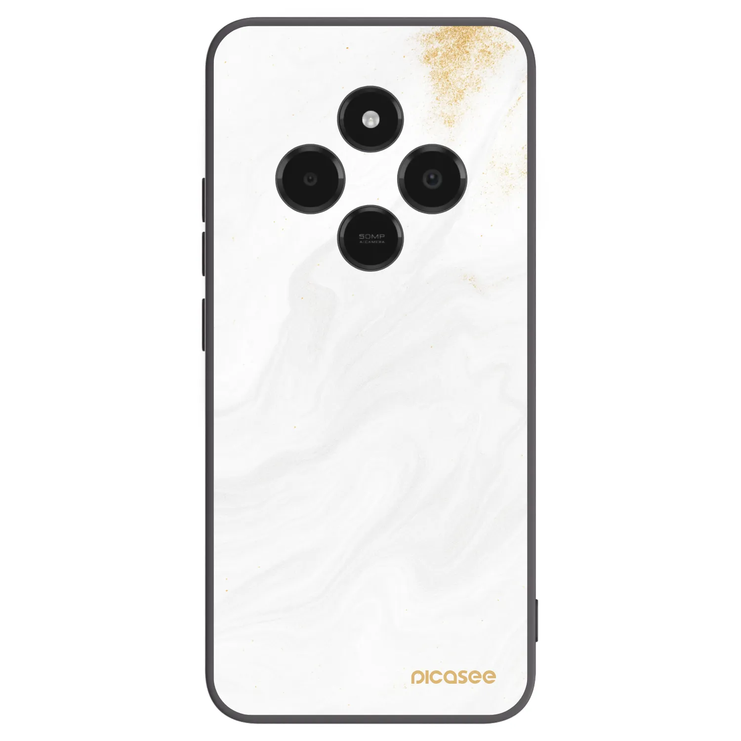 Picasee silikónový čierny obal pre Xiaomi Poco C75 - White