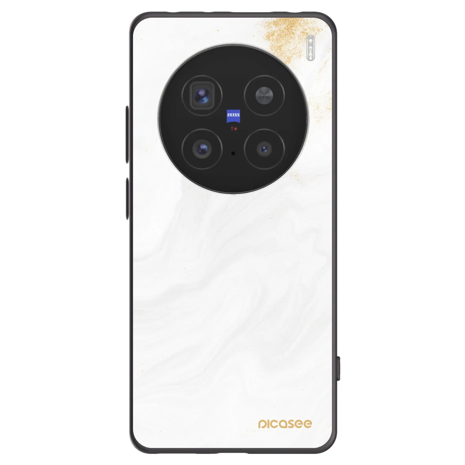 Picasee silikónový čierny obal pre Vivo X200 Pro - White