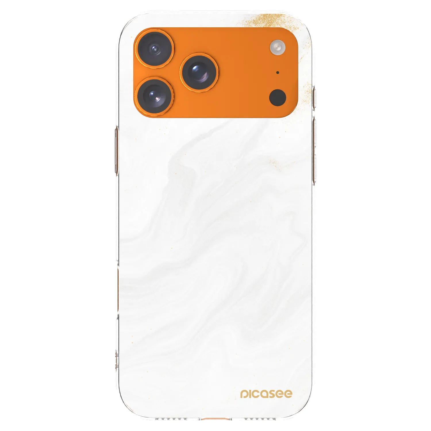 Silikónový prehľadný obal pre Apple iPhone 17 Pro Max - White