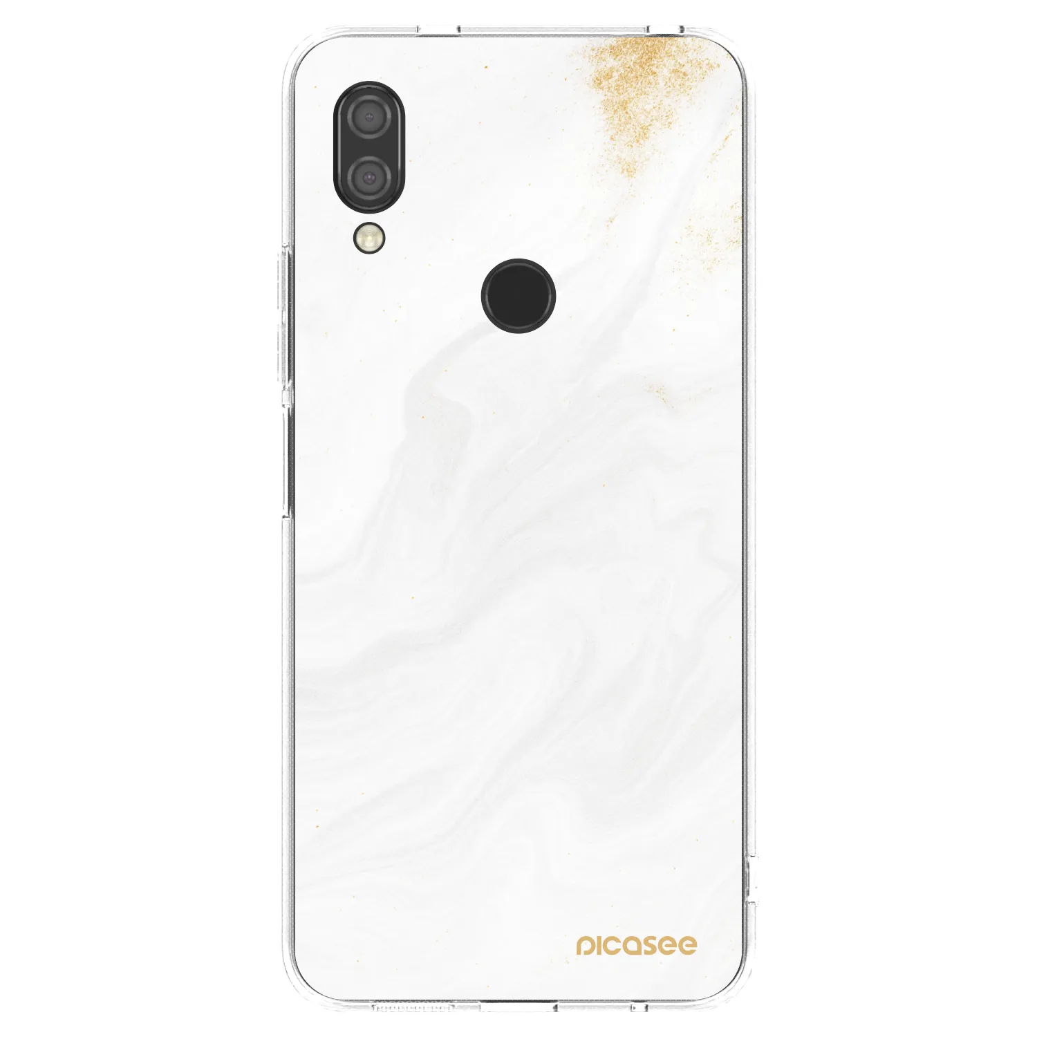 Picasee silikónový prehľadný obal pre Xiaomi Redmi 7 - White