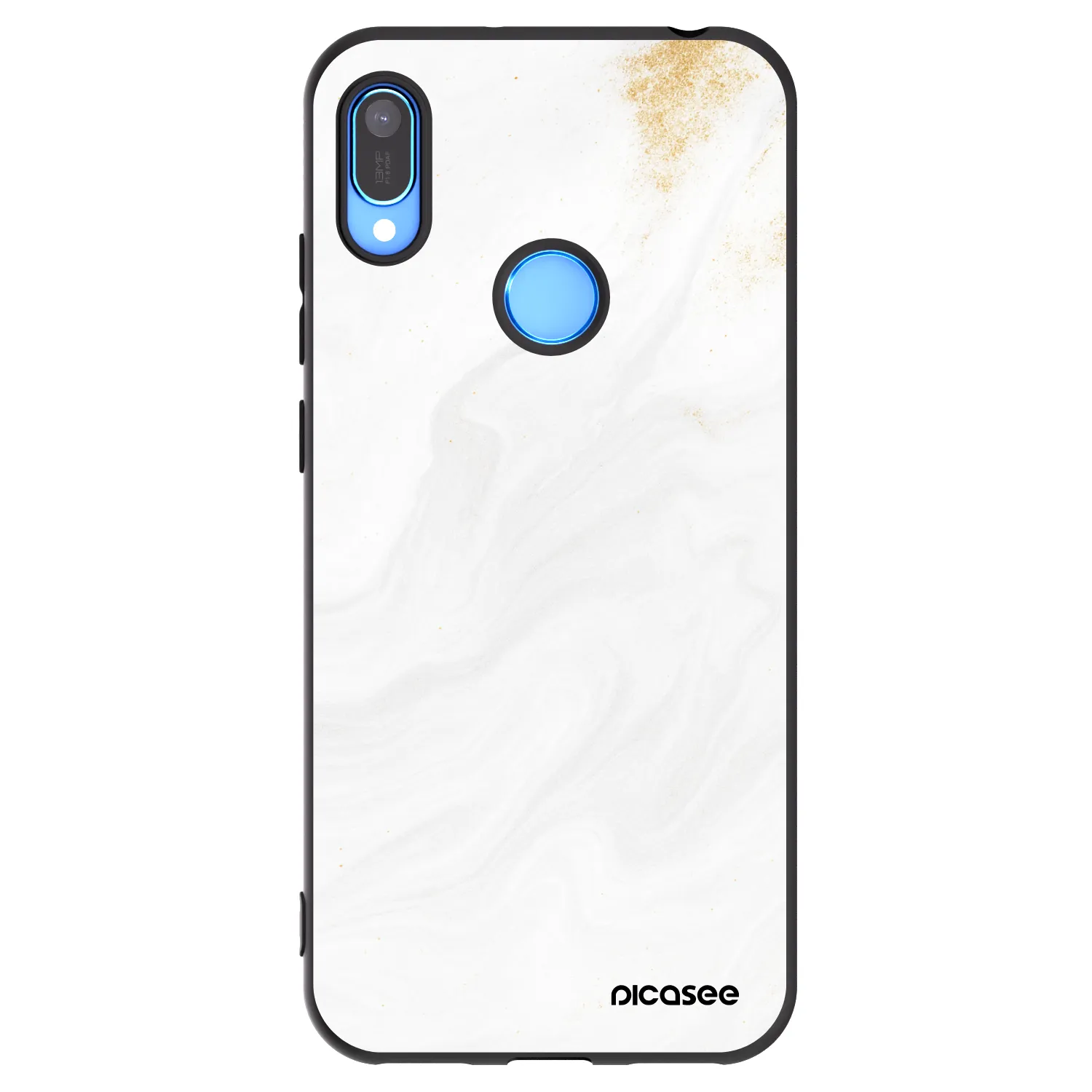Picasee silikónový čierny obal pre Huawei Y6 2019 - White
