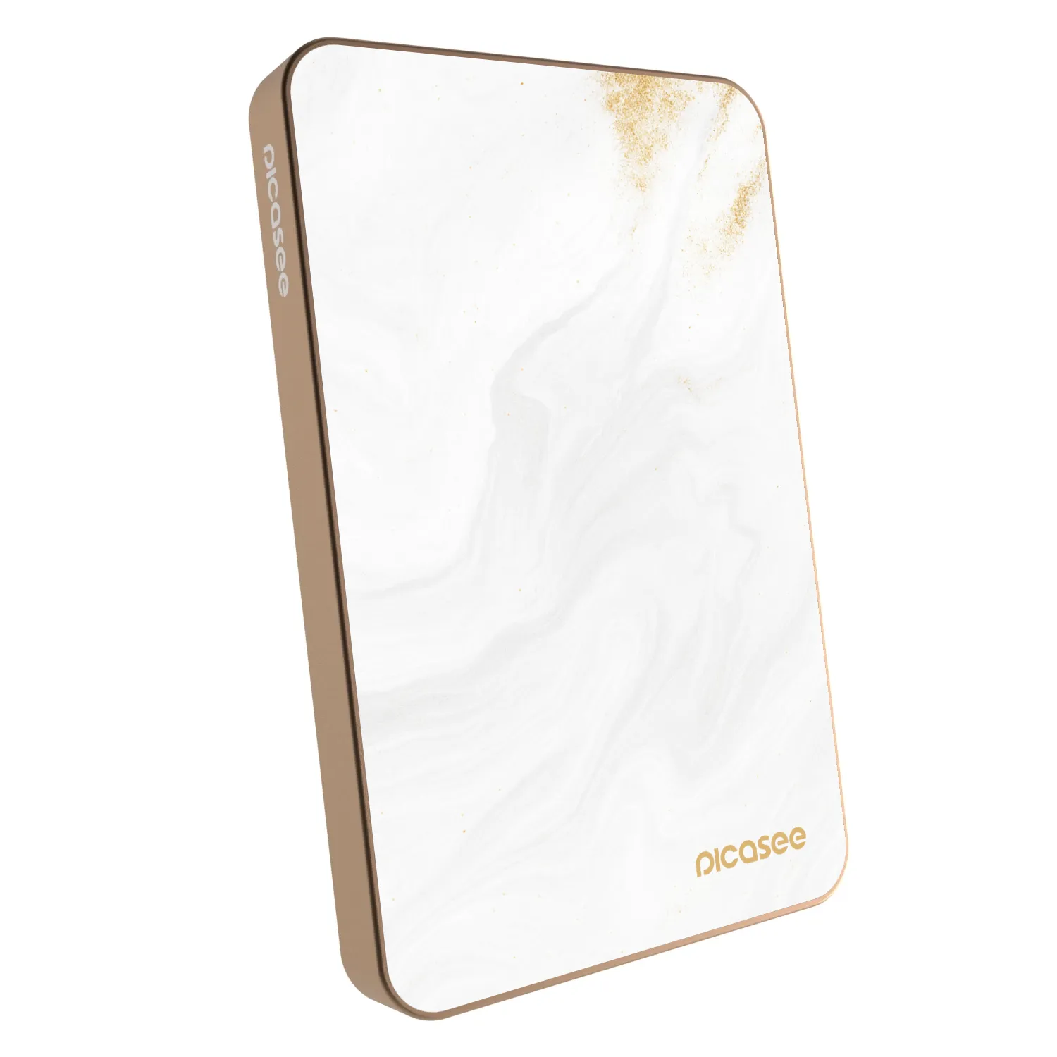 Picasee Powerbanka s MagSafe 5 000 mAh Zlatá - White