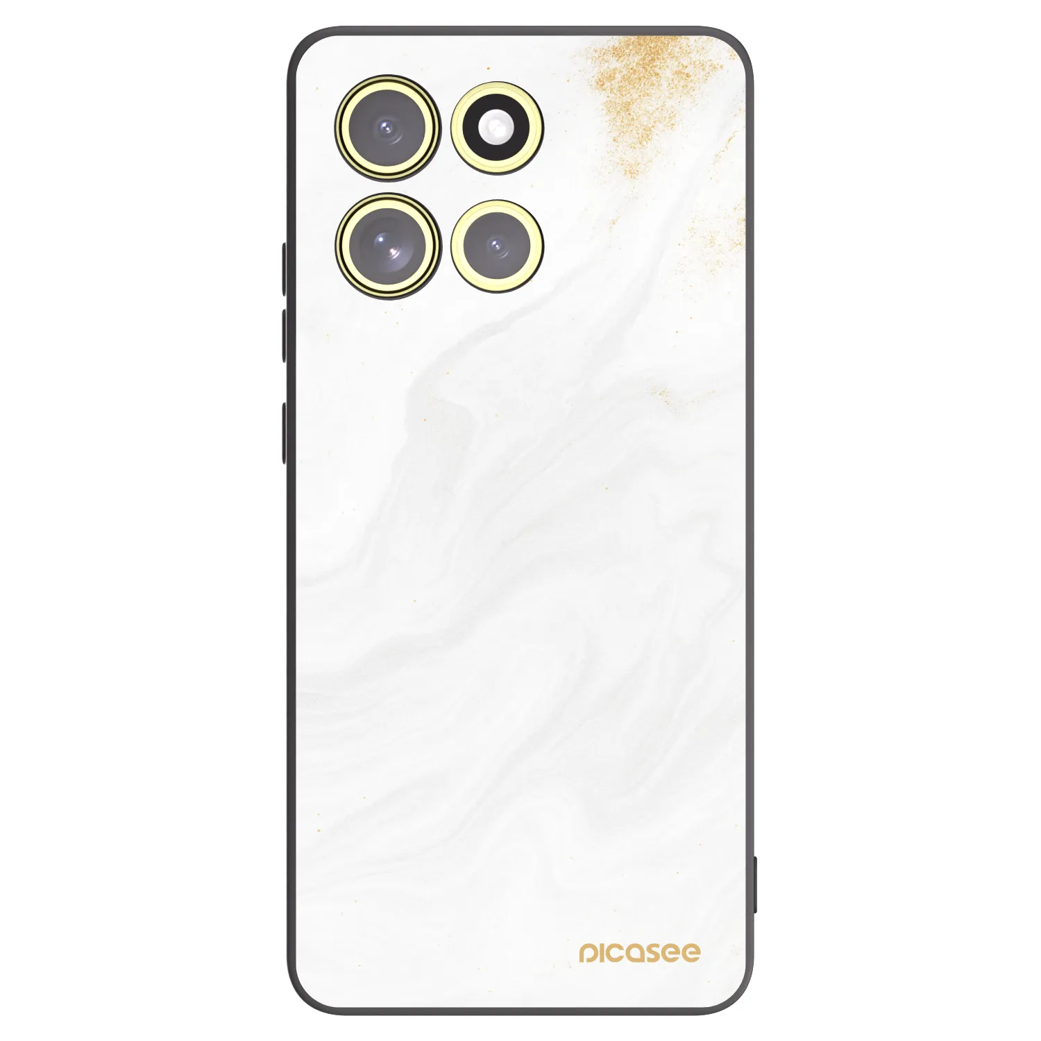 Picasee silikónový čierny obal pre Motorola Moto G86 5G - White