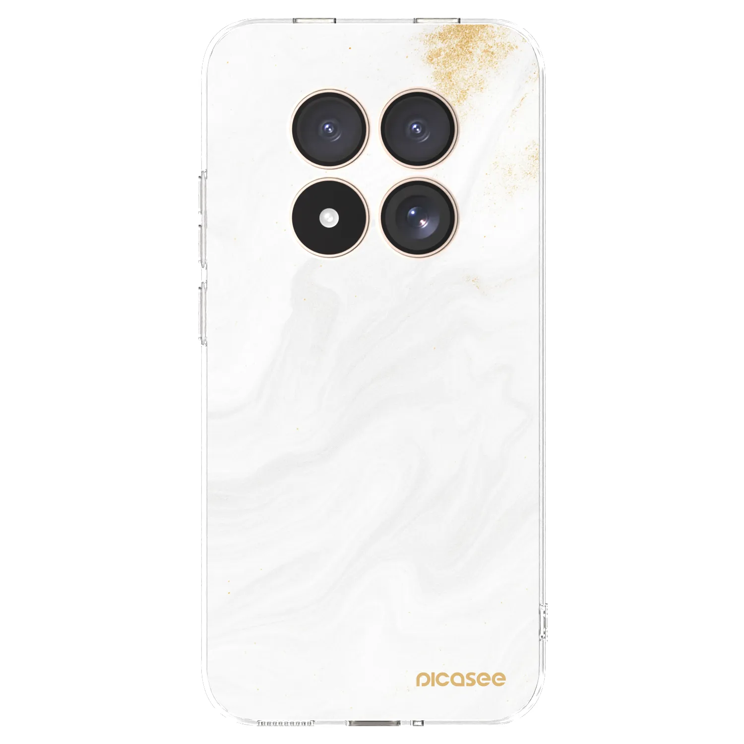 Picasee silikónový prehľadný obal pre Xiaomi Redmi Note 15 Pro 4G - White