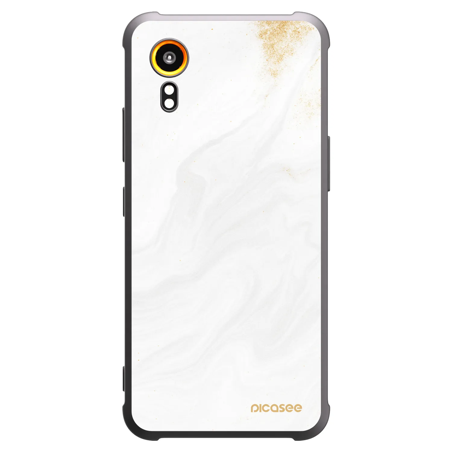Picasee silikónový čierny obal pre Samsung Galaxy Xcover 7 - White