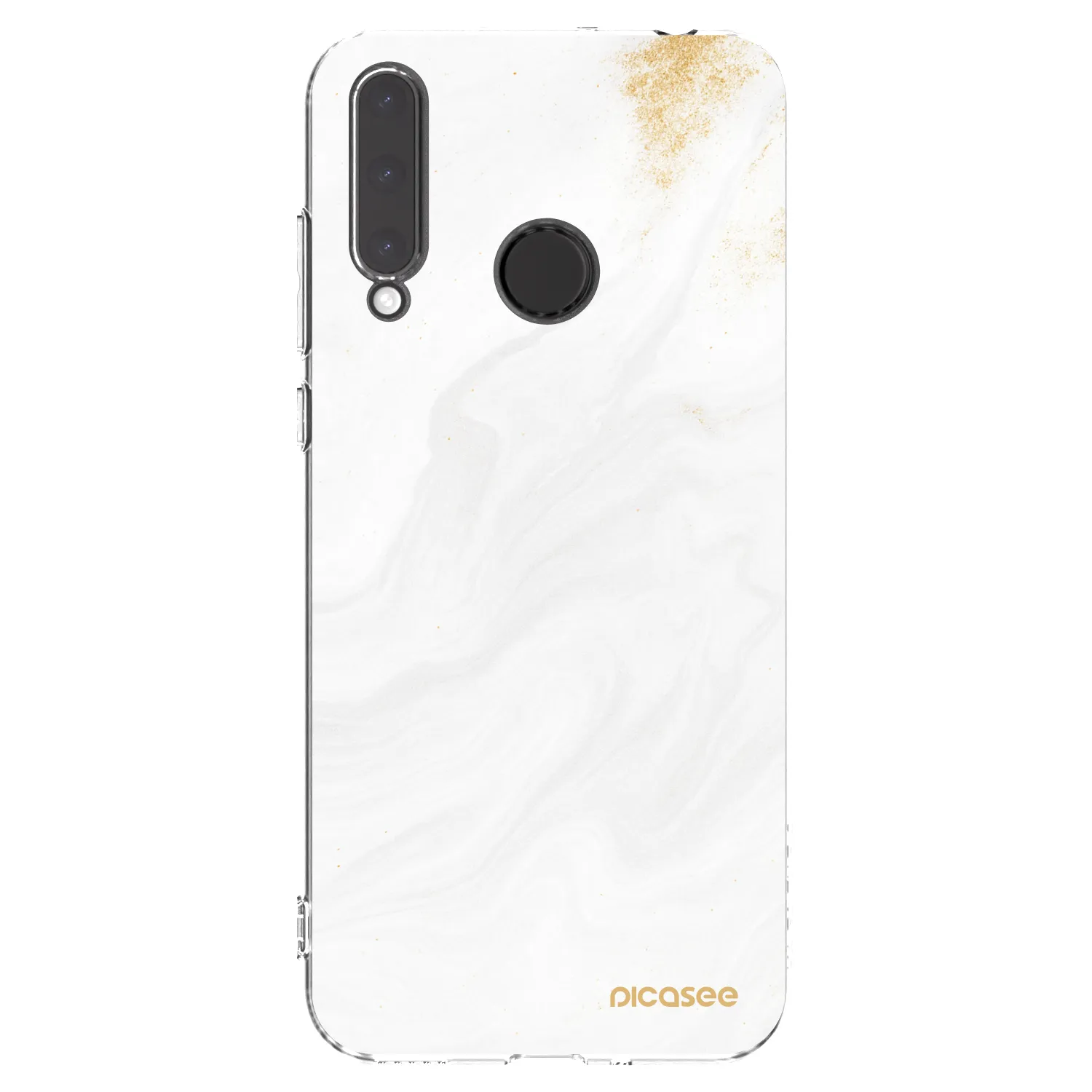 Picasee silikónový prehľadný obal pre Honor 20 Lite - White