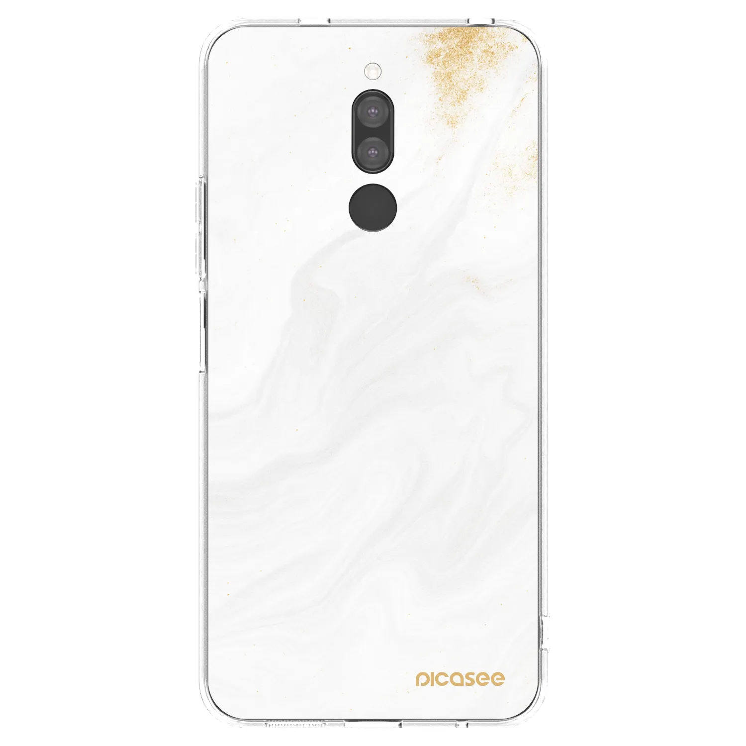 Picasee silikónový prehľadný obal pre Xiaomi Redmi 8 - White