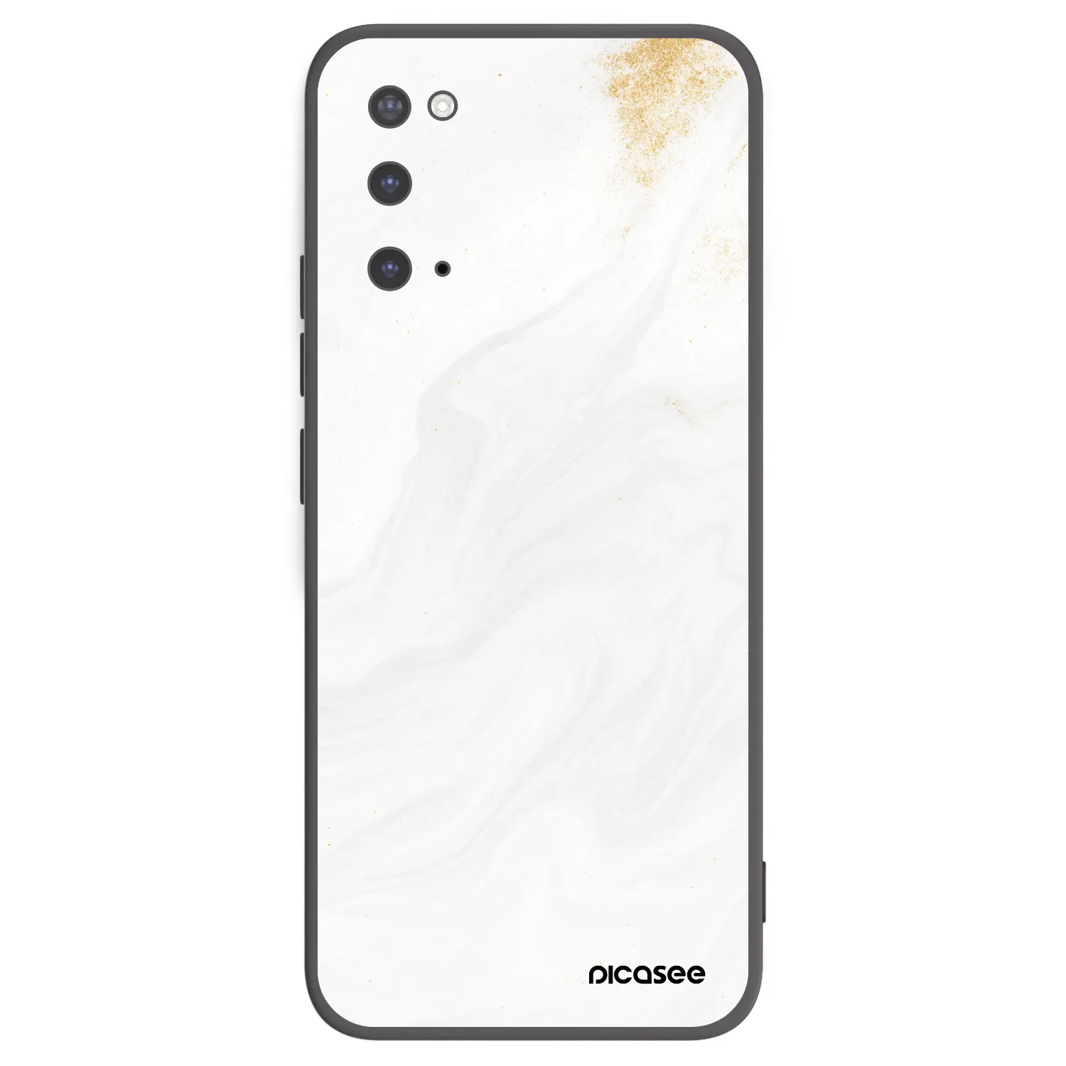 Picasee silikónový čierny obal pre Samsung Galaxy S20 G980F - White