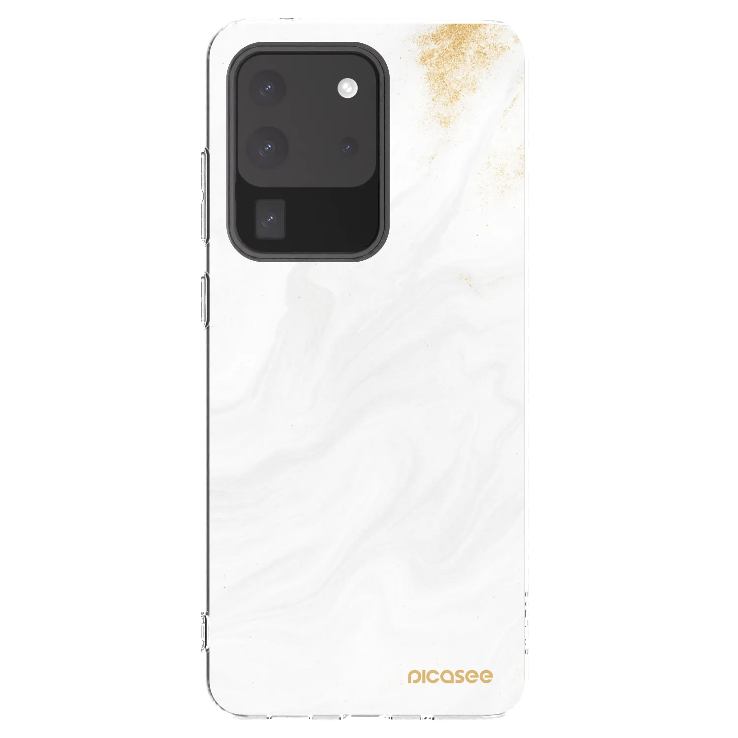 Picasee silikónový prehľadný obal pre Samsung Galaxy S20 Ultra 5G G988F - White
