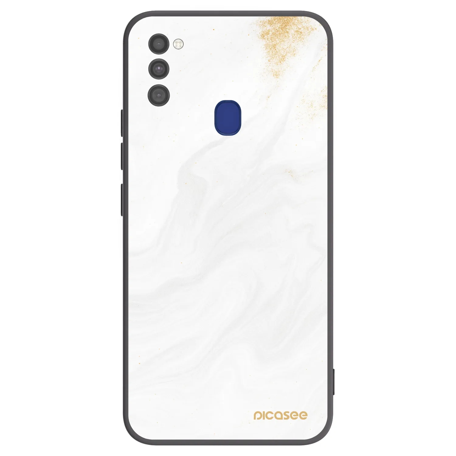 Picasee silikónový čierny obal pre Samsung Galaxy M21 M215F - White