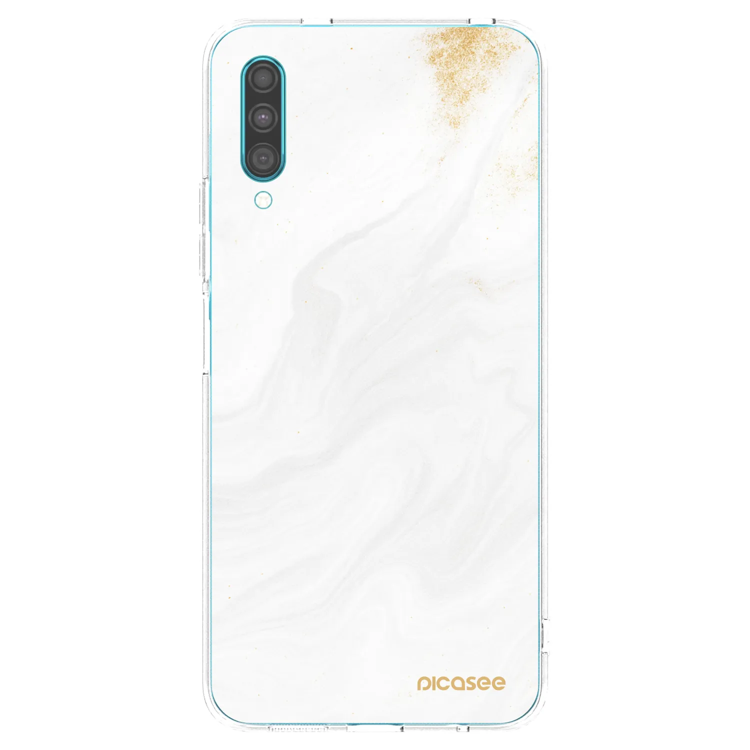 Picasee silikónový prehľadný obal pre Samsung Galaxy A30s A307F - White