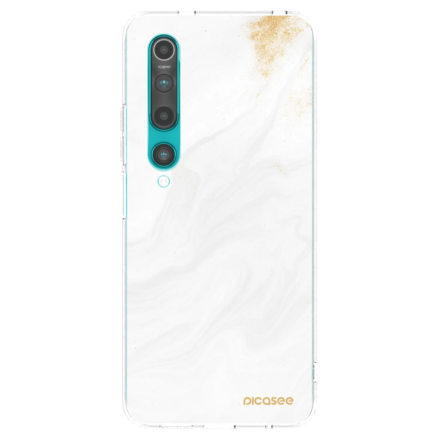 Picasee silikónový prehľadný obal pre Xiaomi Mi 10 - White