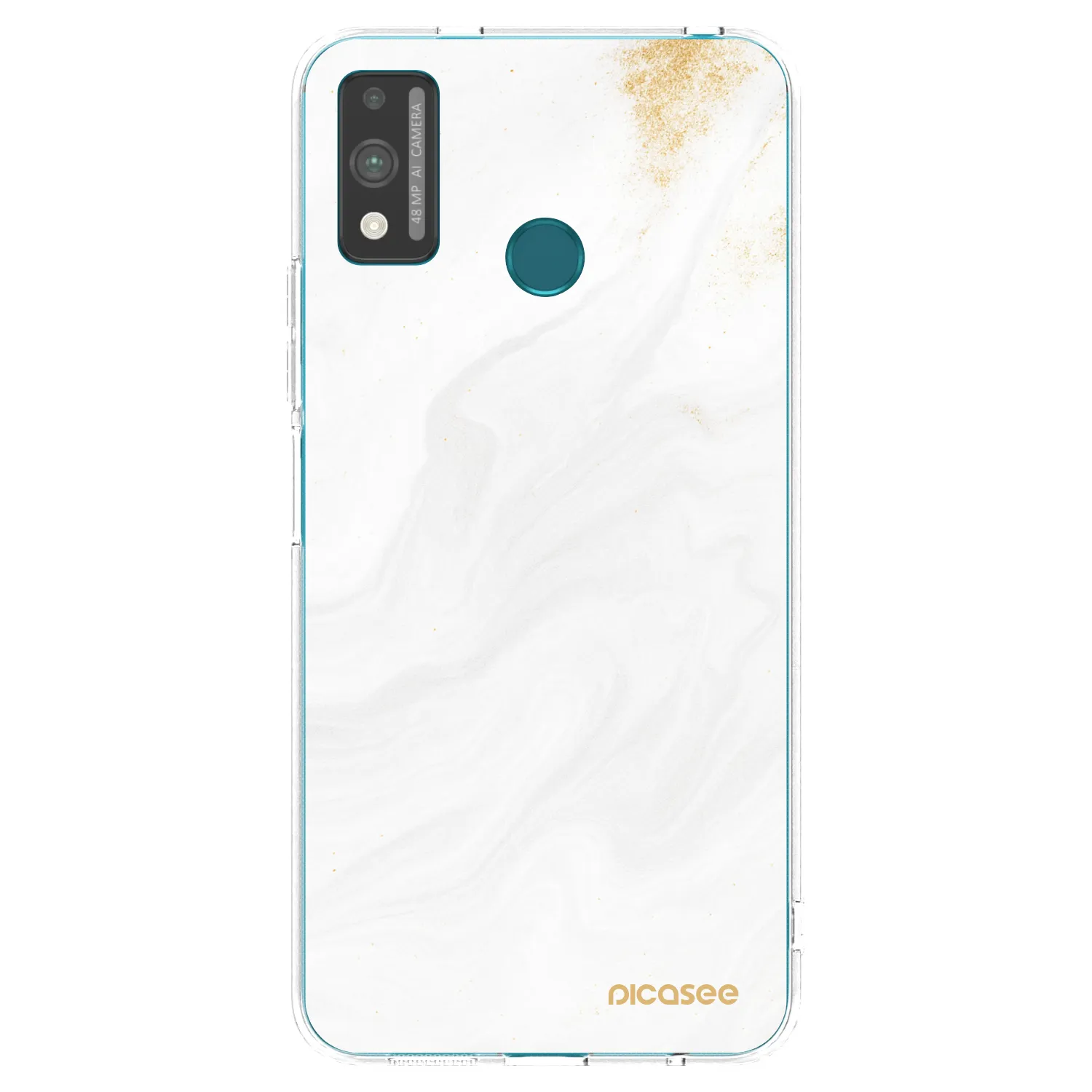 Picasee silikónový prehľadný obal pre Honor 9X Lite - White