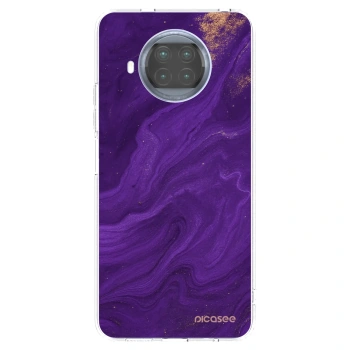 Picasee silikónový prehľadný obal pre Xiaomi Mi 10T Lite - Purple