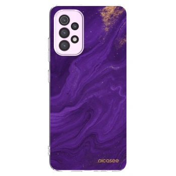 Picasee silikónový prehľadný obal pre Samsung Galaxy A32 5G A326B - Purple