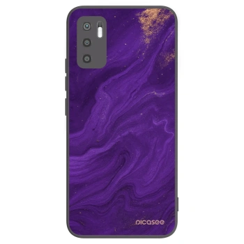 Picasee silikónový čierny obal pre Xiaomi Redmi Note 10 5G - Purple